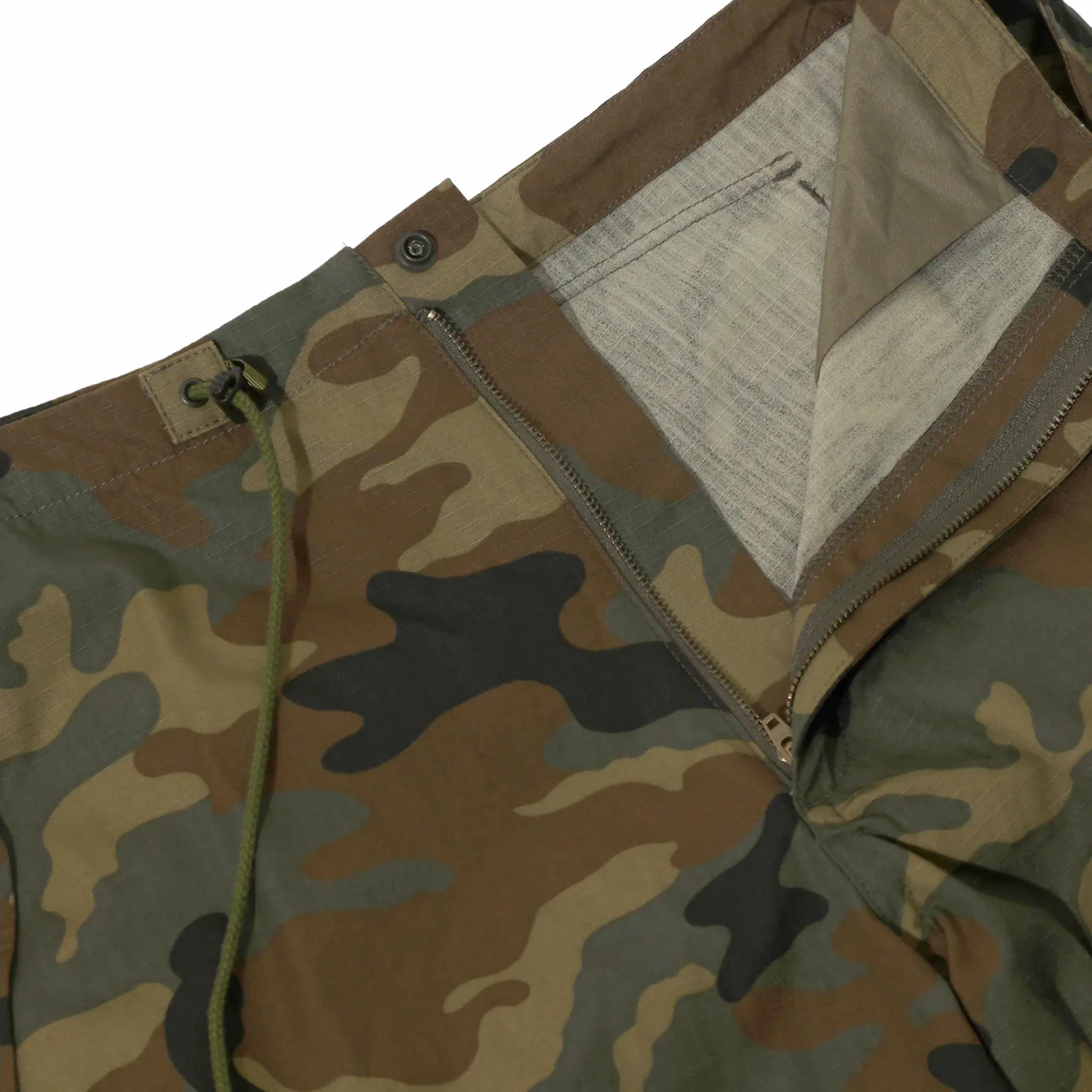 Needles Field Pant - Cotton Ripstop (Woodland Camo) - Image 3