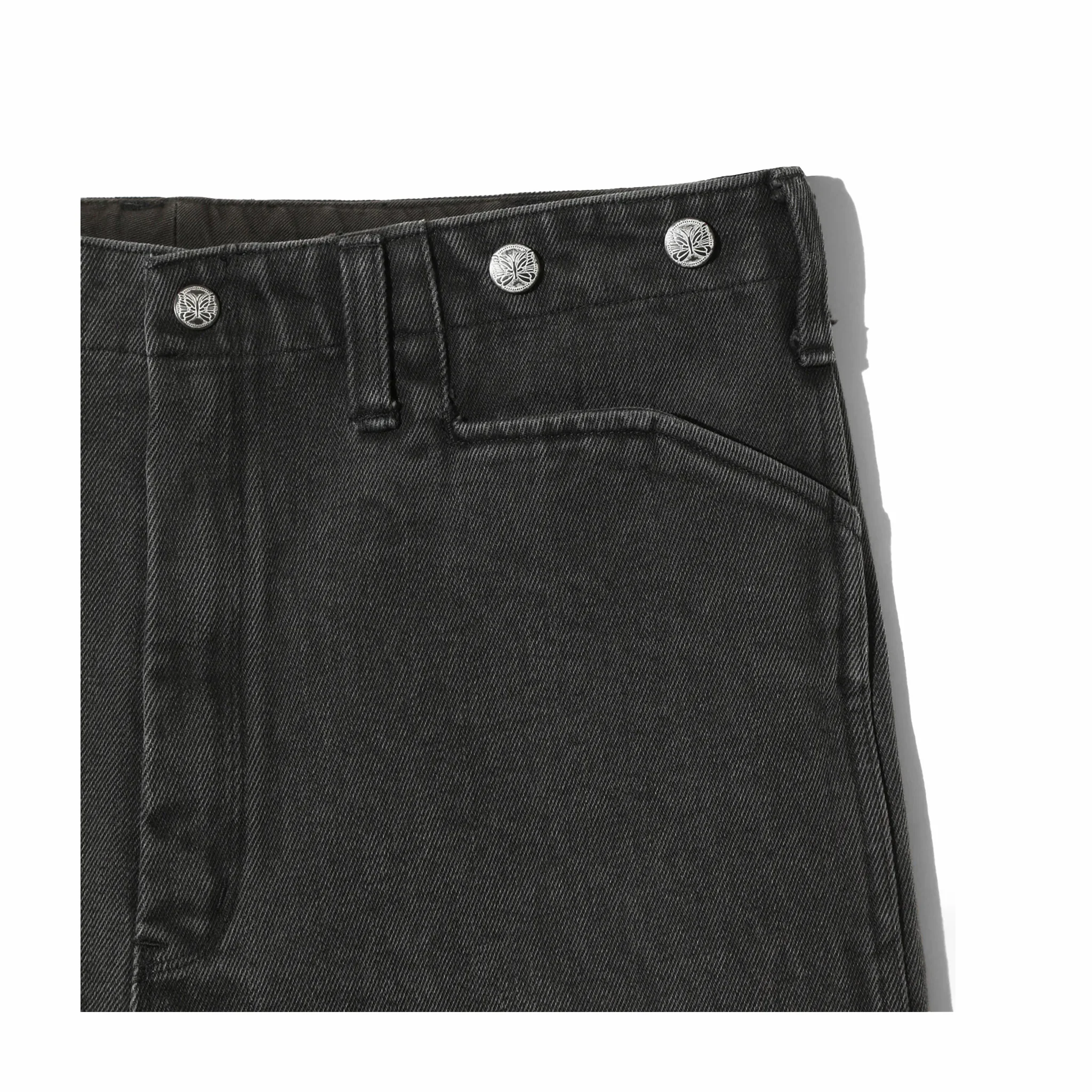 Needles Frisco Pant - Heavy Twill (Black) - Image 2