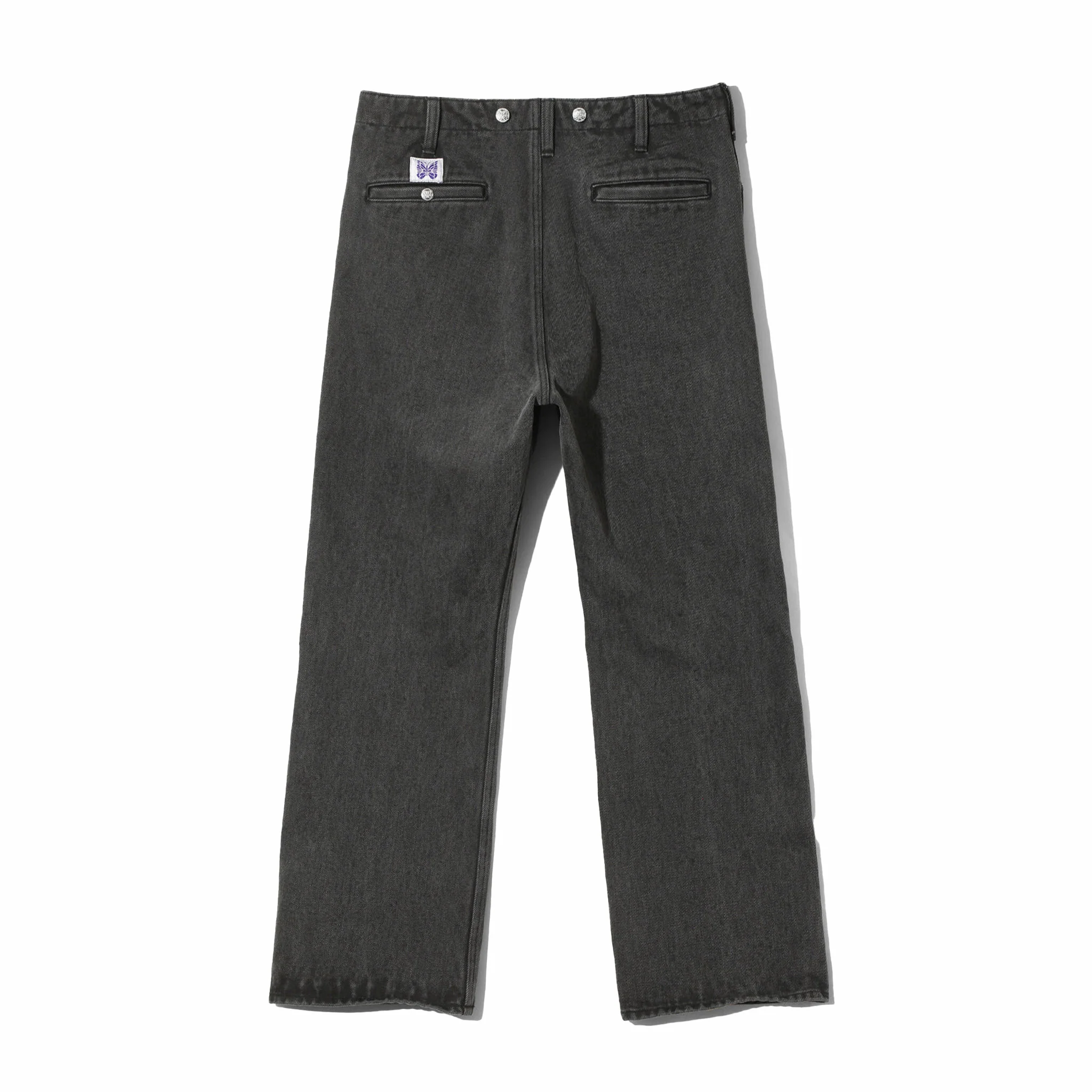 Needles Frisco Pant - Heavy Twill (Black) - Image 3