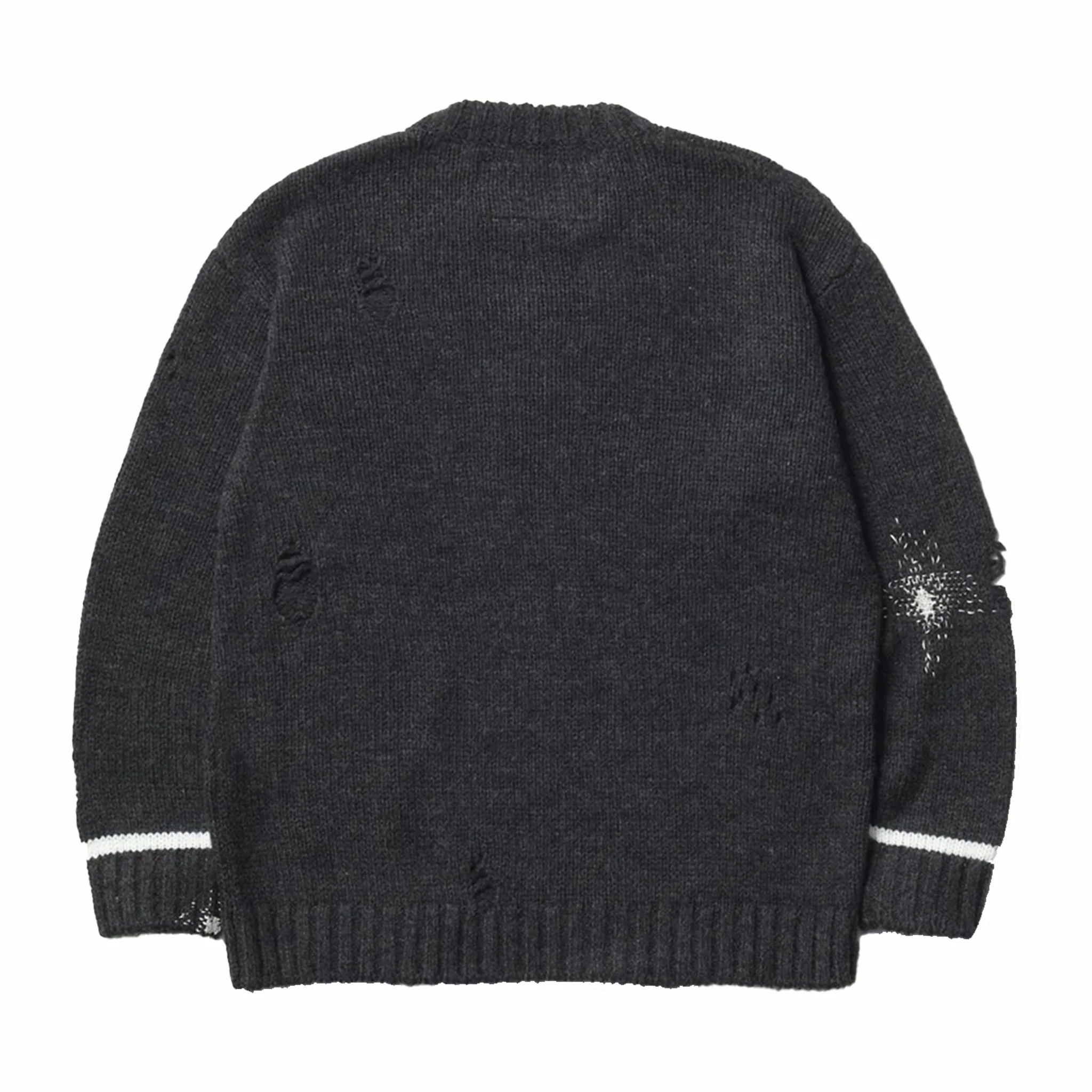 Neighborhood Savage Crewneck Sweater (Charcoal) - Image 2