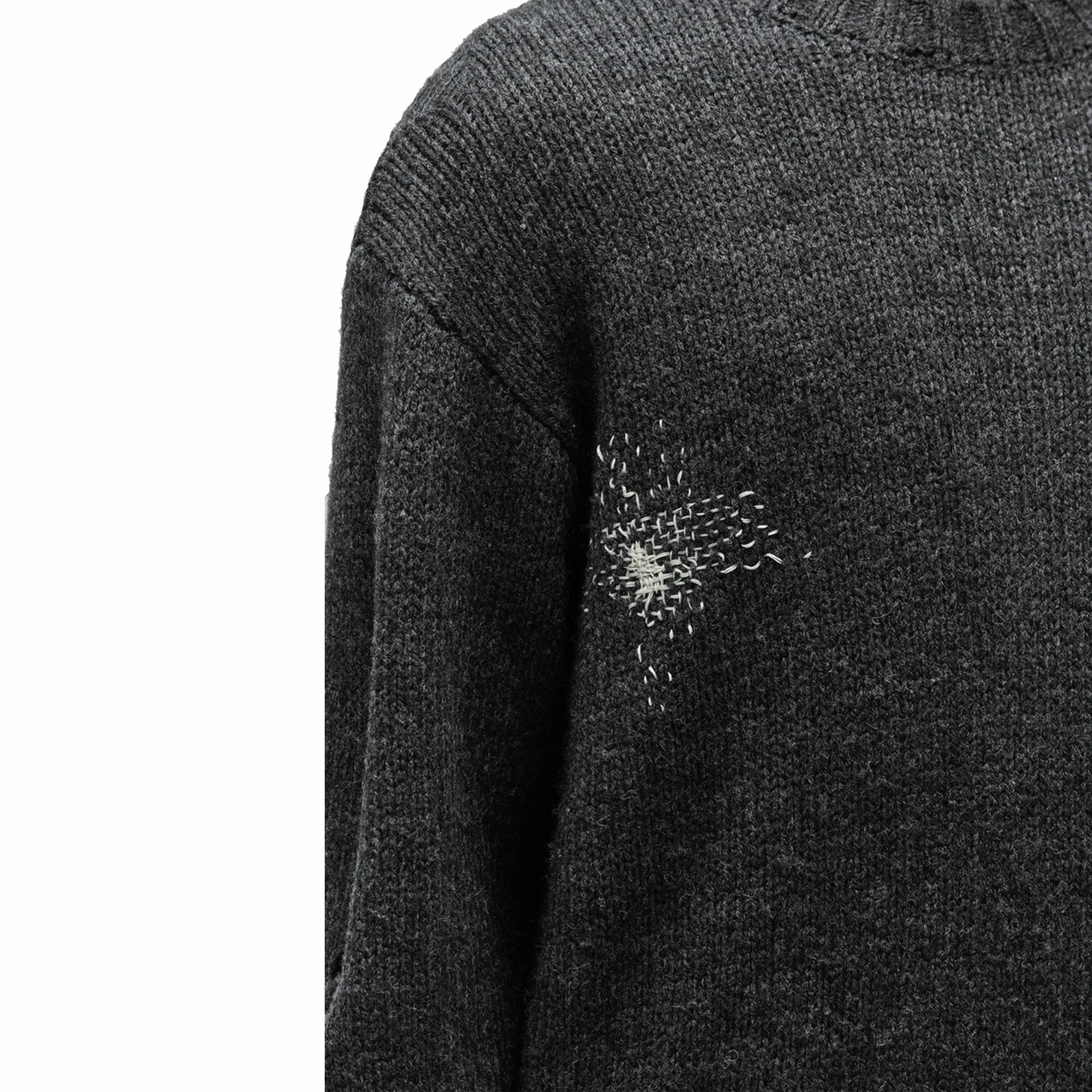 Neighborhood Savage Crewneck Sweater (Charcoal) - Image 4