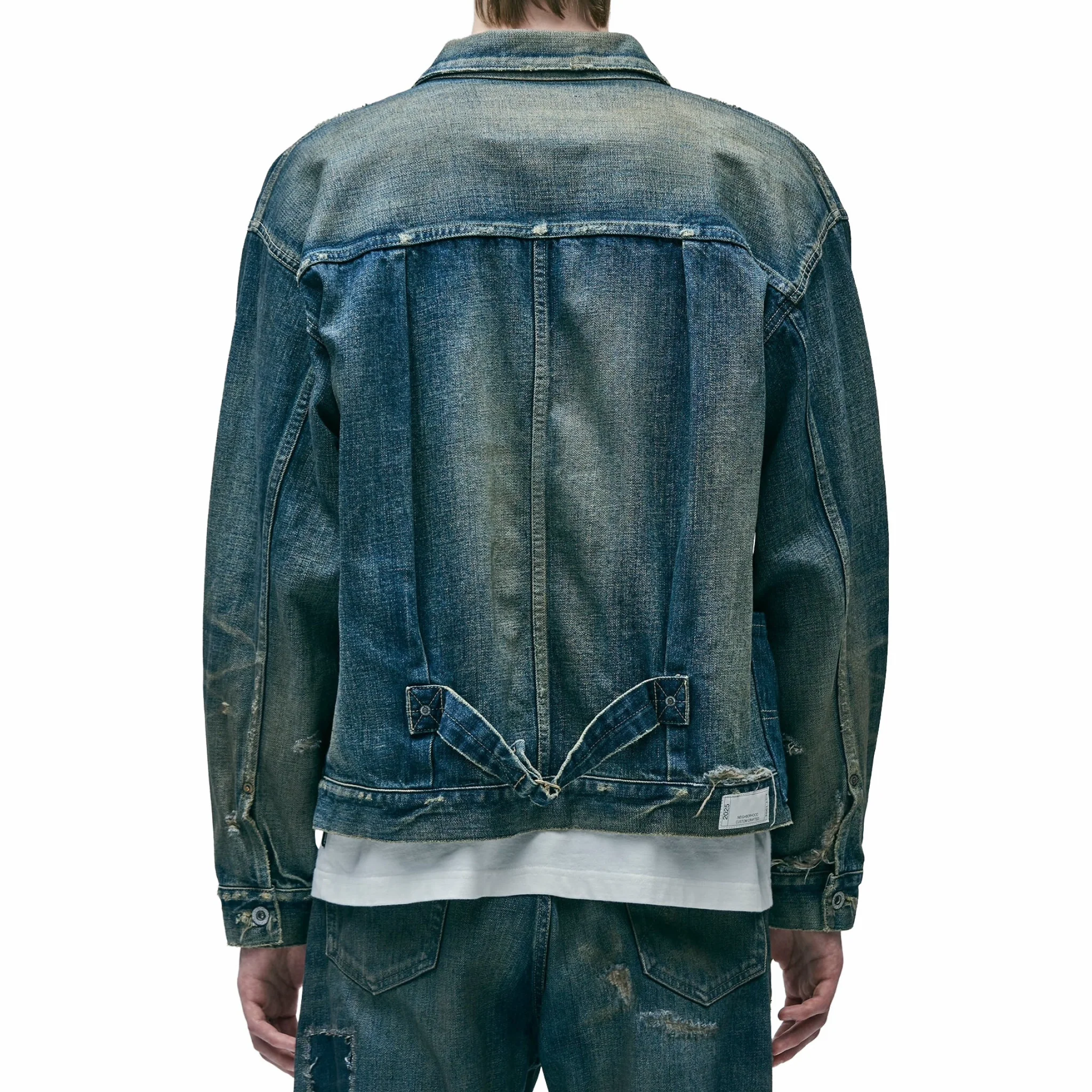 Neighborhood Savage Denim Type 1 Jacket (Indigo) - Image 7