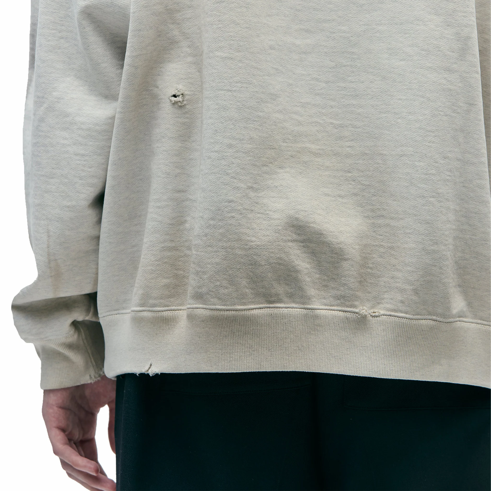 Neighborhood Savage Sweat Hoodie LS (Oatmeal) - Image 5