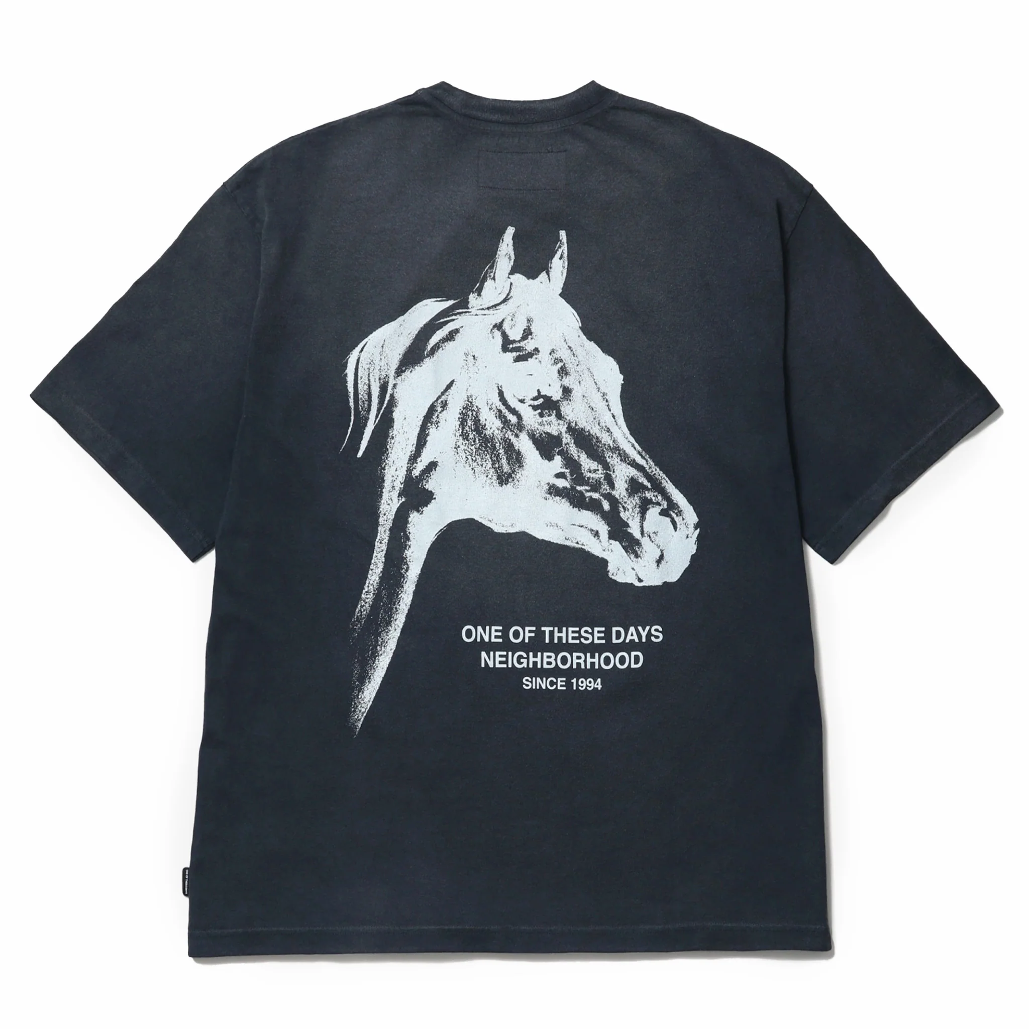 Neighborhood x OOTD . Crewneck SS (Black) - Image 2
