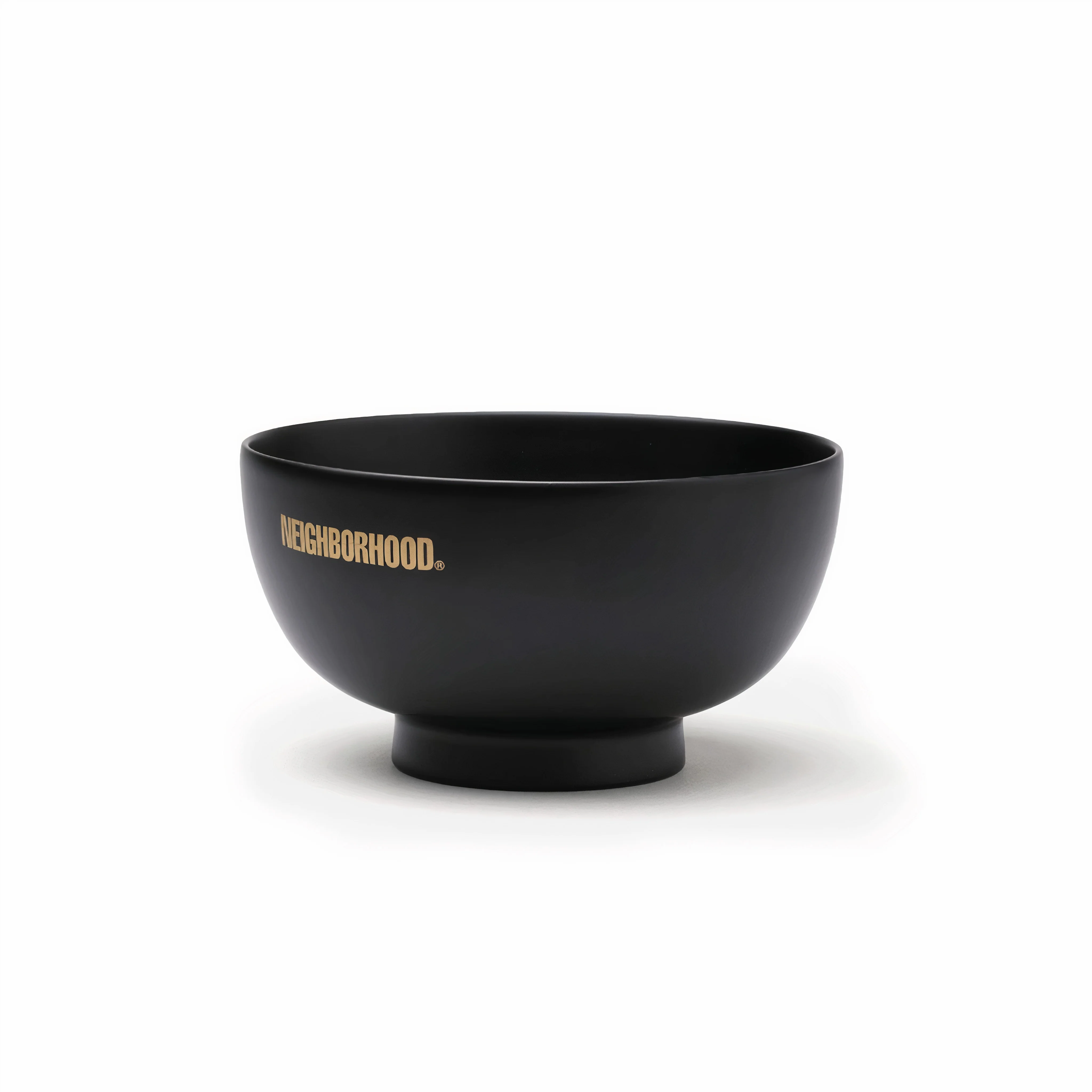 Neighborhood x Shitsuindo . Ichijo-Wan Wood Soup Bowl (Black)