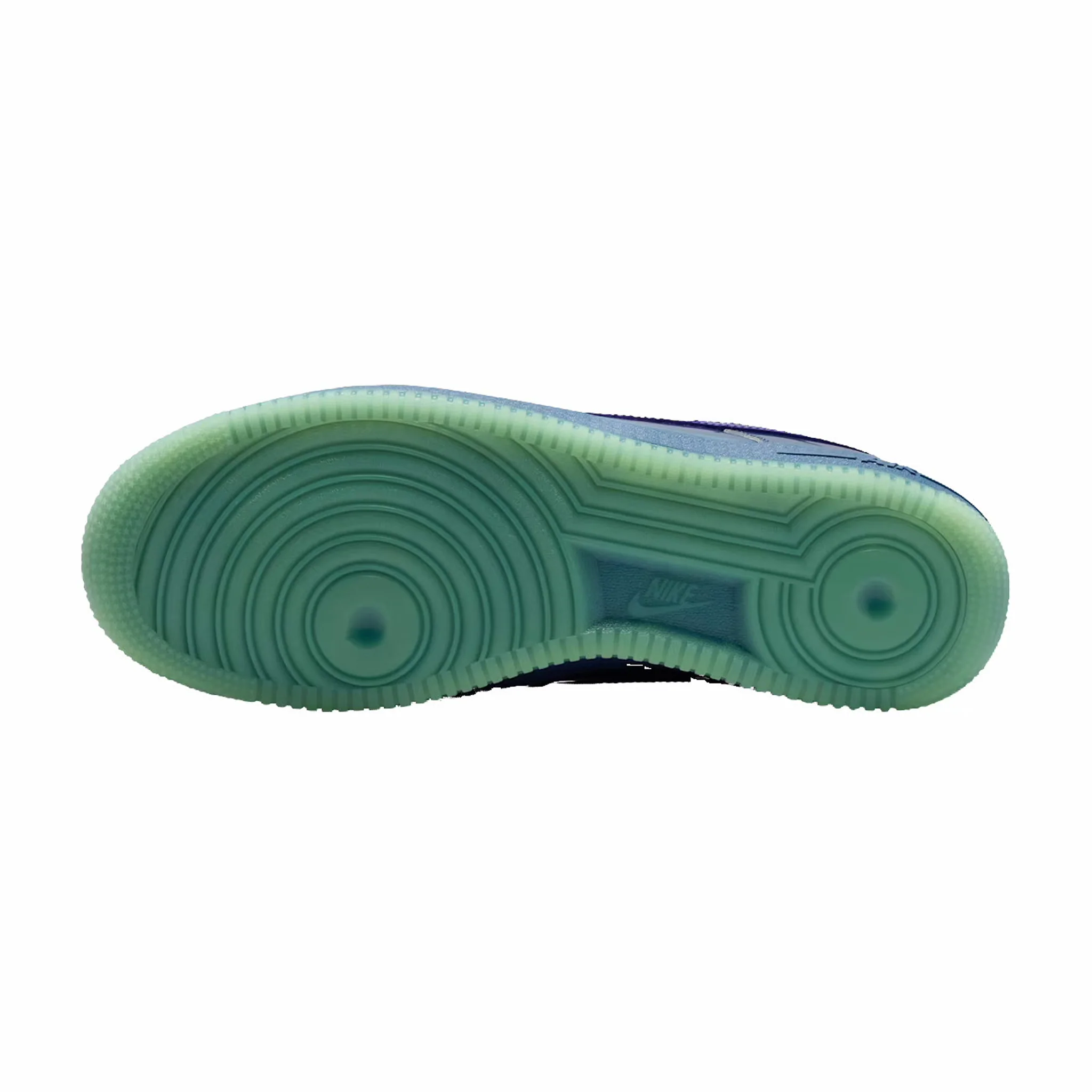 Nike Air Force 1 Patent “Mystic Navy” (Mystic Navy/Light Liquid Lime-Grape Ice-Light Violet Ore) - Image 5