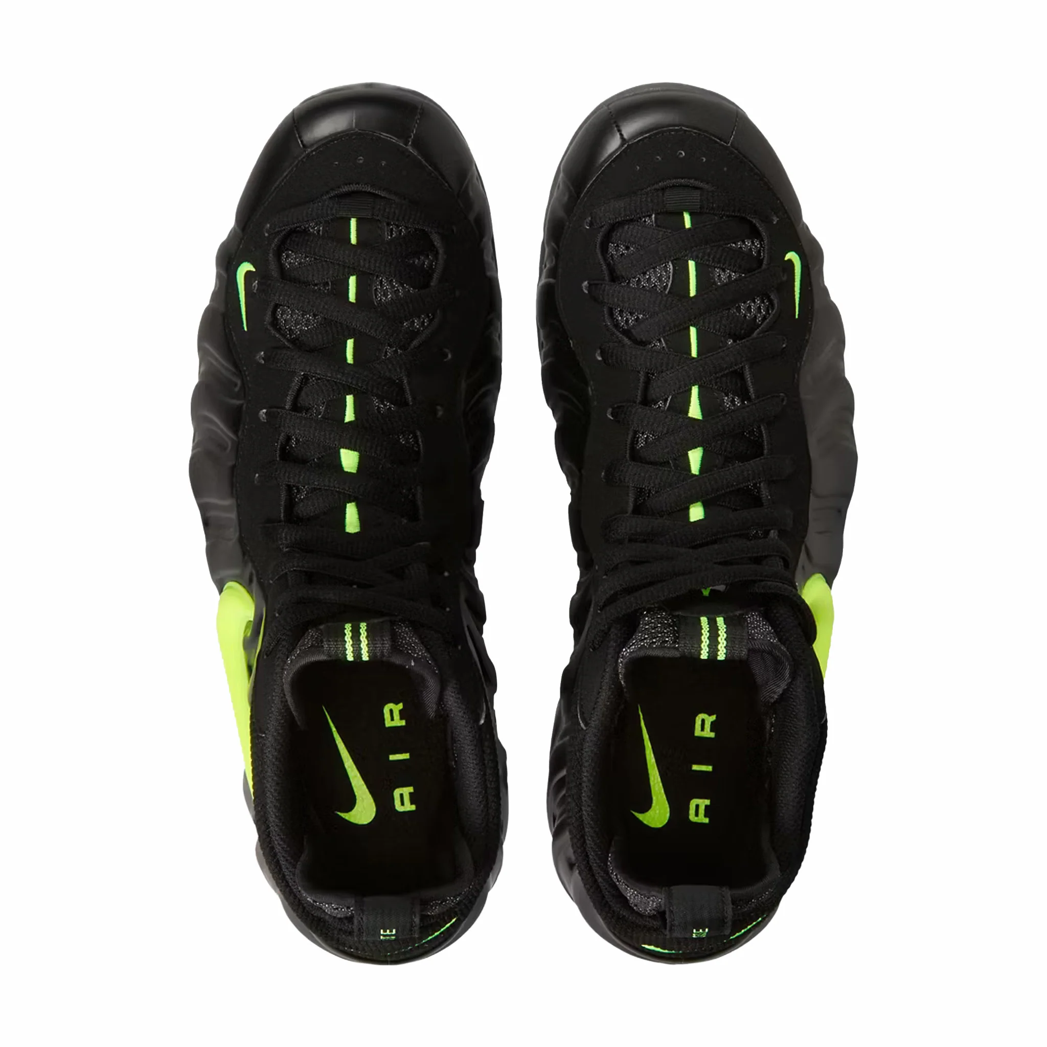 Nike Men's Air Foamposite Pro "Voltage" (Black/Voltage Yellow) - Image 2