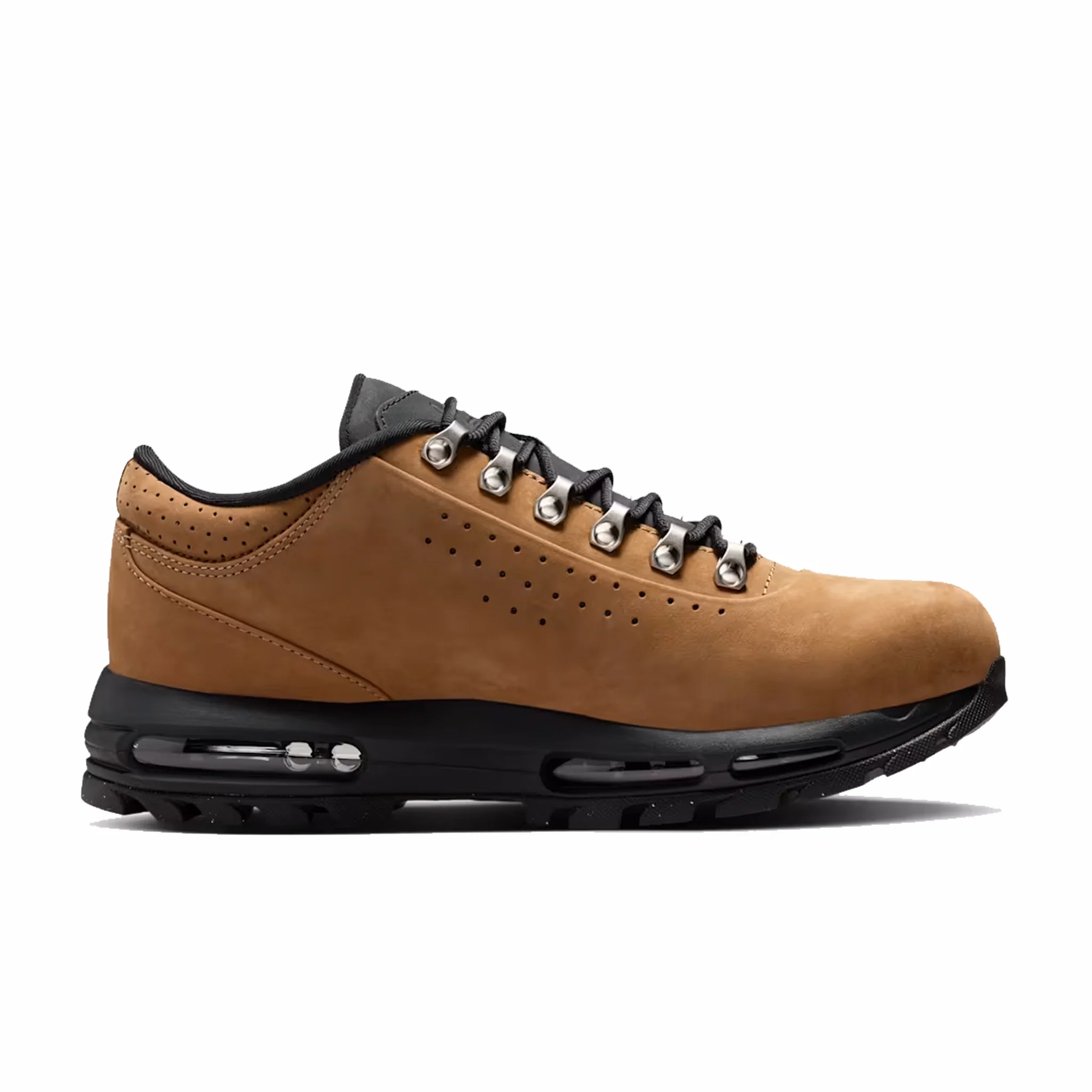 Nike Men's Air Goadome Low SP (Taupe/University Red-Black)
