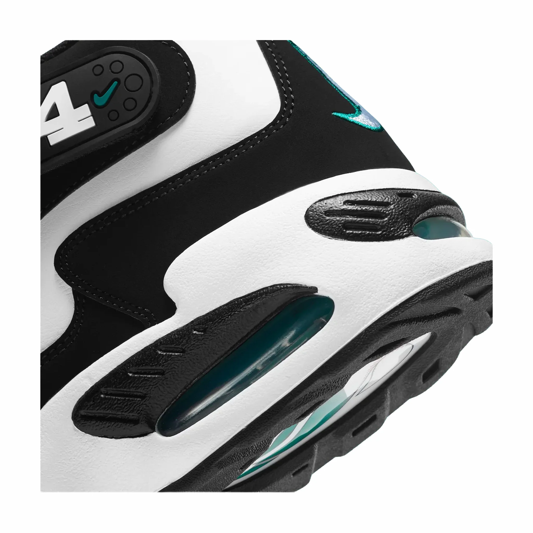 Nike Men's Air Griffey Max 1 "Freshwater" (White/Black-Fresh Water) - Image 6