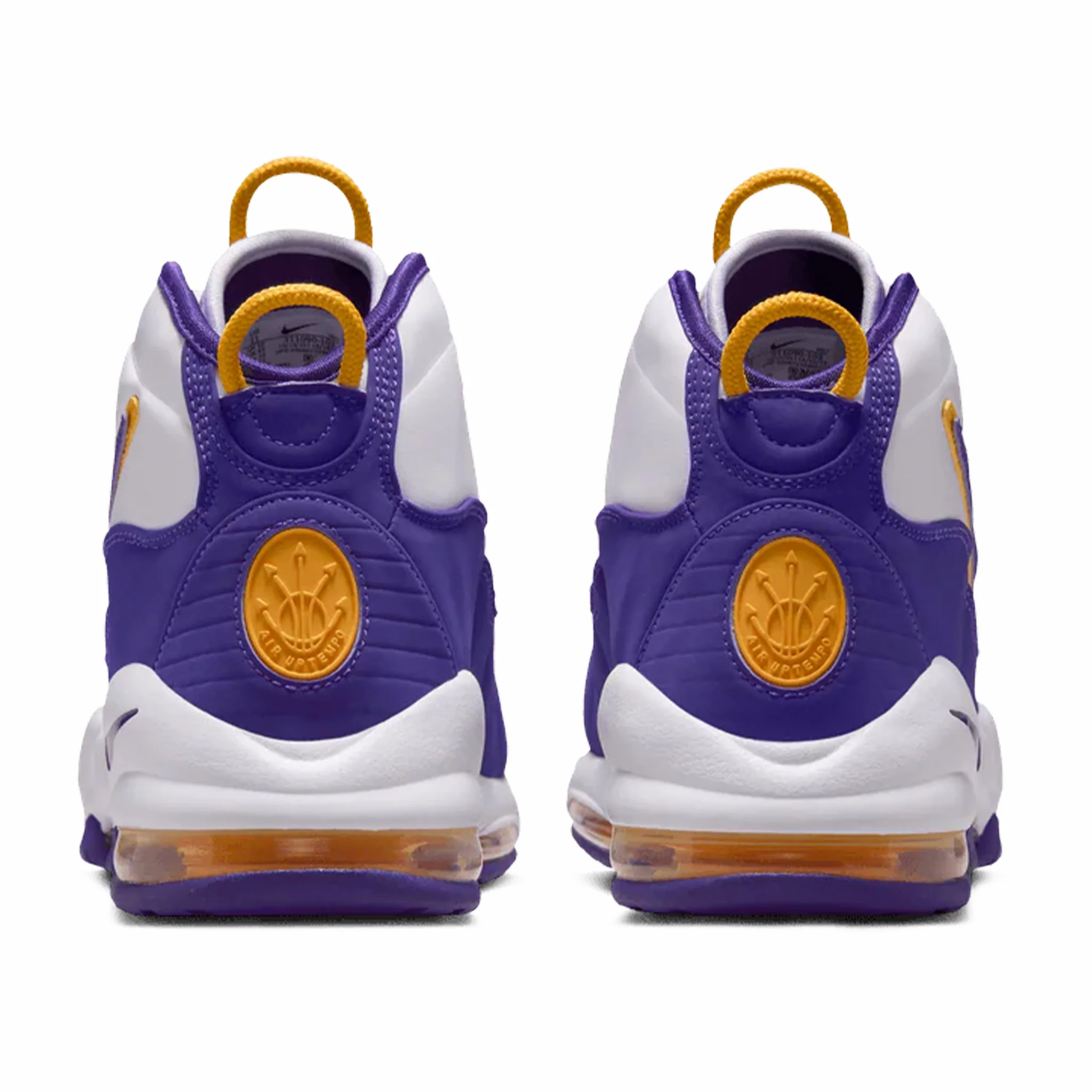 Nike Men's Air Max Uptempo “Lakers” (White/Court Purple-University Gold) - Image 5