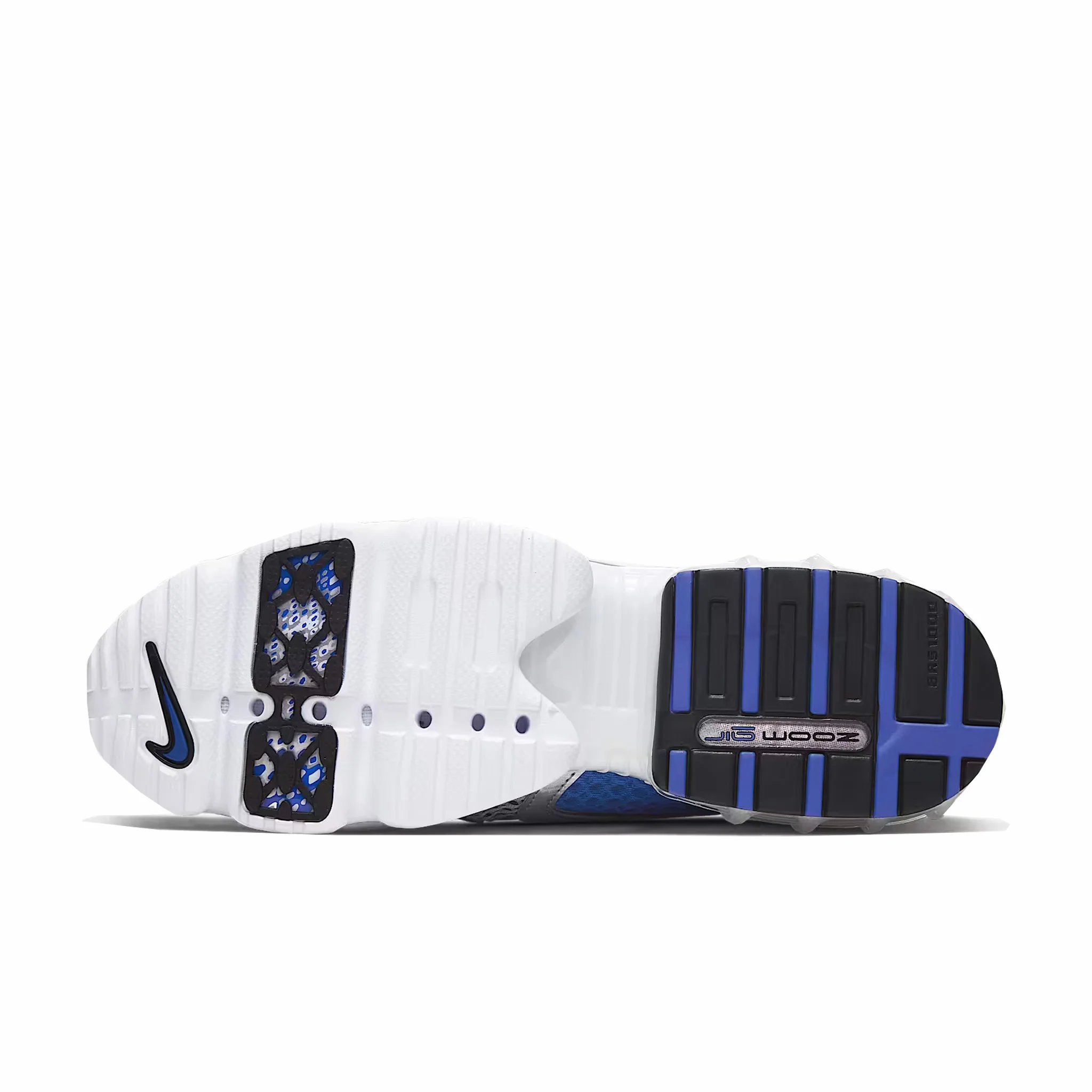 Nike Men's Air Zoom Spiridon Cage 2 (Metallic Silver/Varsity Royal) - Image 5