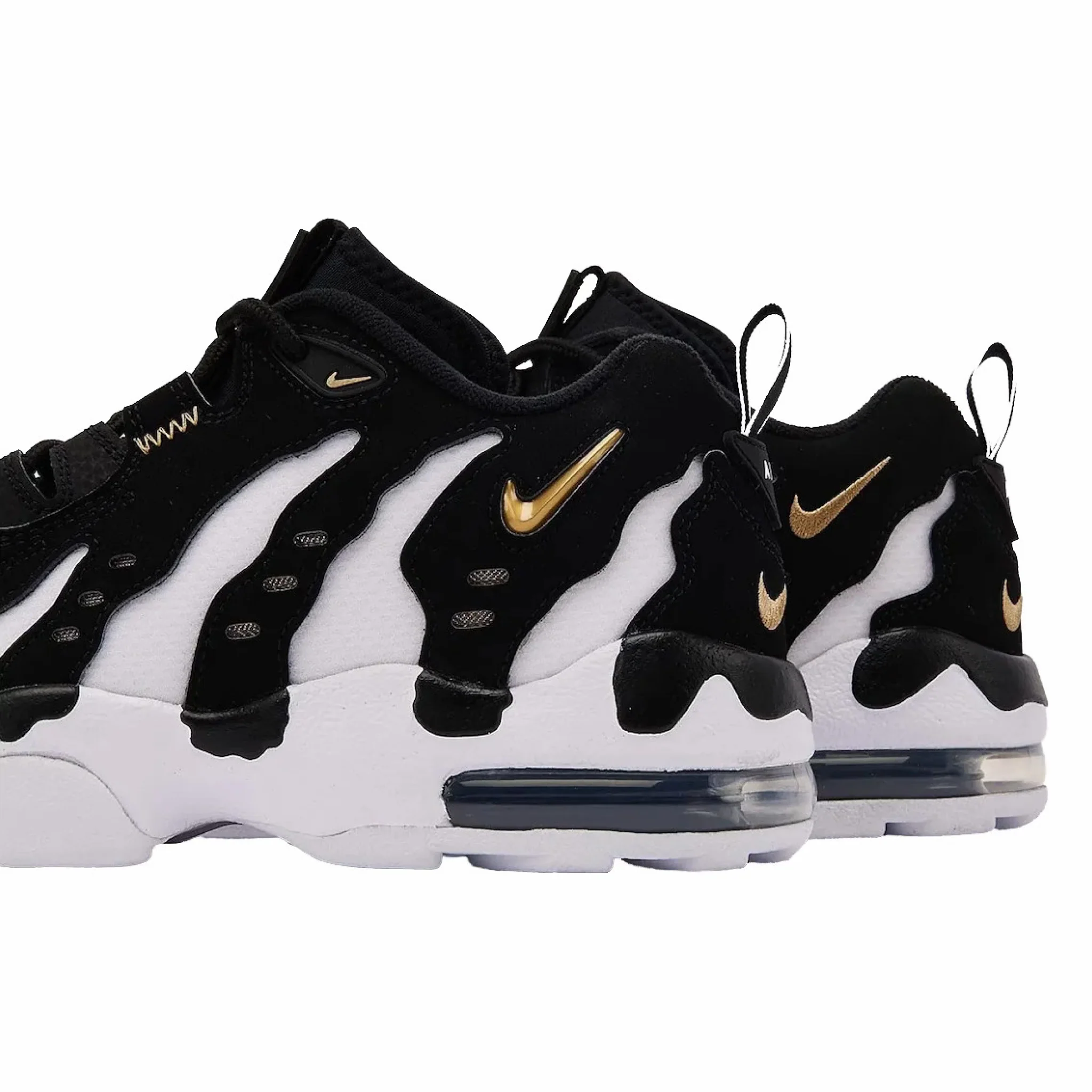 Nike Men's Nike Air DT Max '96 Low (Black/Metallic Gold-White) - Image 4