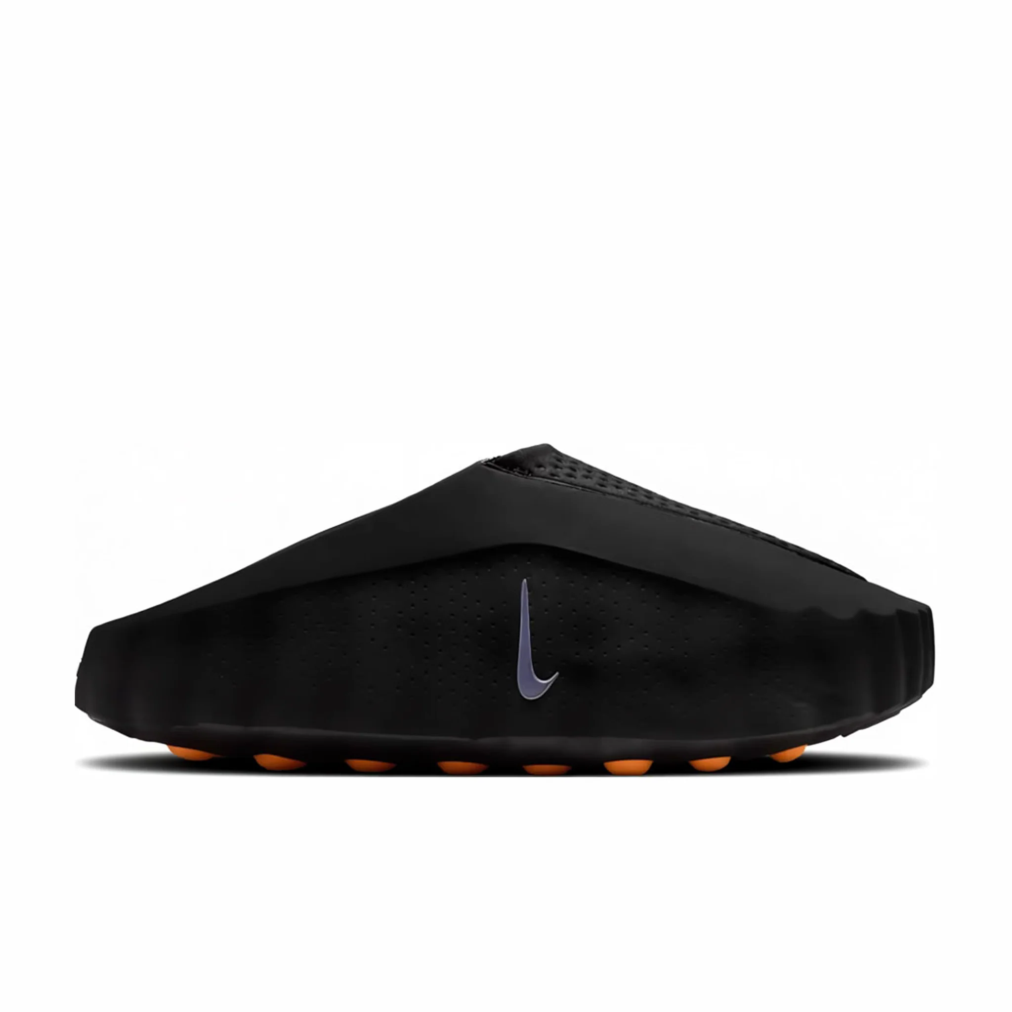 Nike Men's Nike Mind 001 Pregame Mules (Black/Chrome-Hyper Crimson)