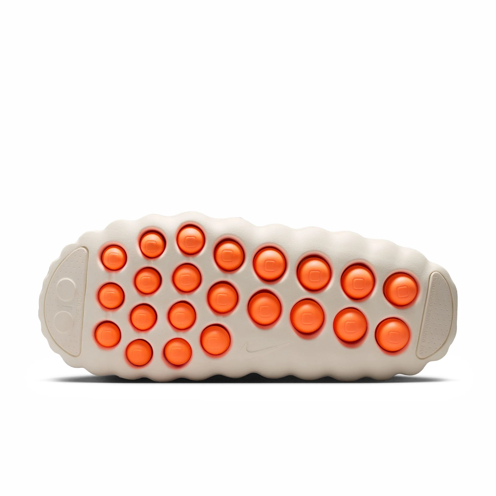 Nike Men's Nike Mind 001 Pregame Mules (Sail/Metallic Platinum-Hyper Crimson-Black) - Image 4