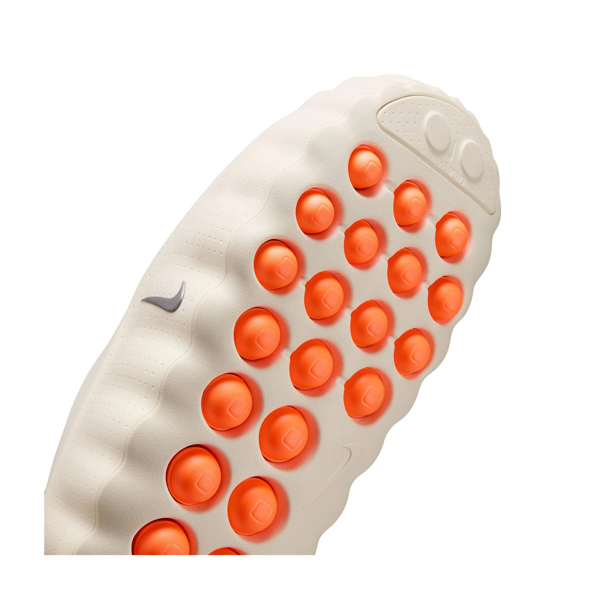 Nike Men's Nike Mind 001 Pregame Mules (Sail/Metallic Platinum-Hyper Crimson-Black) - Image 6