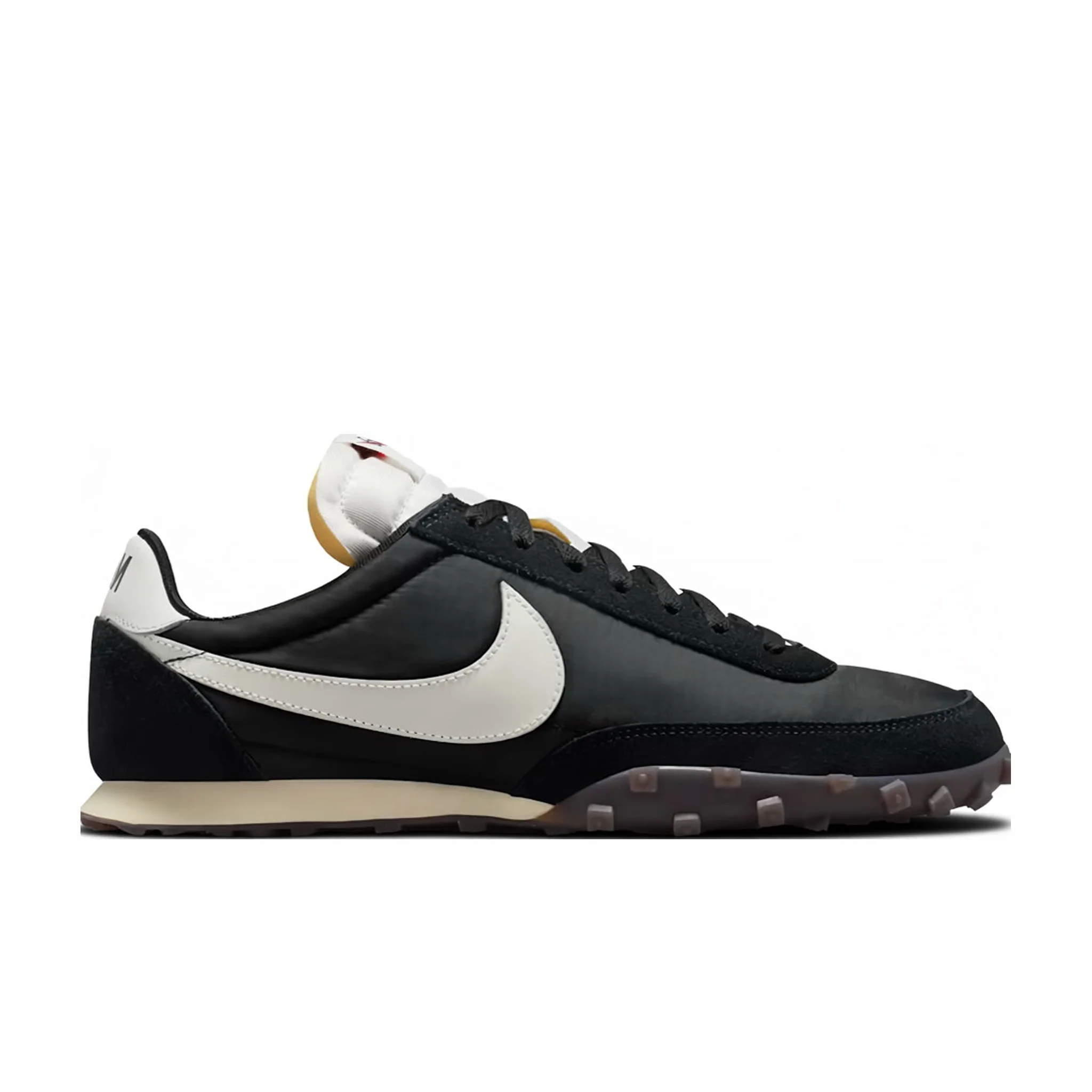 Nike Men's Waffle Racer (Black/Sail-Coconut Milk-Gum Dark Brown)