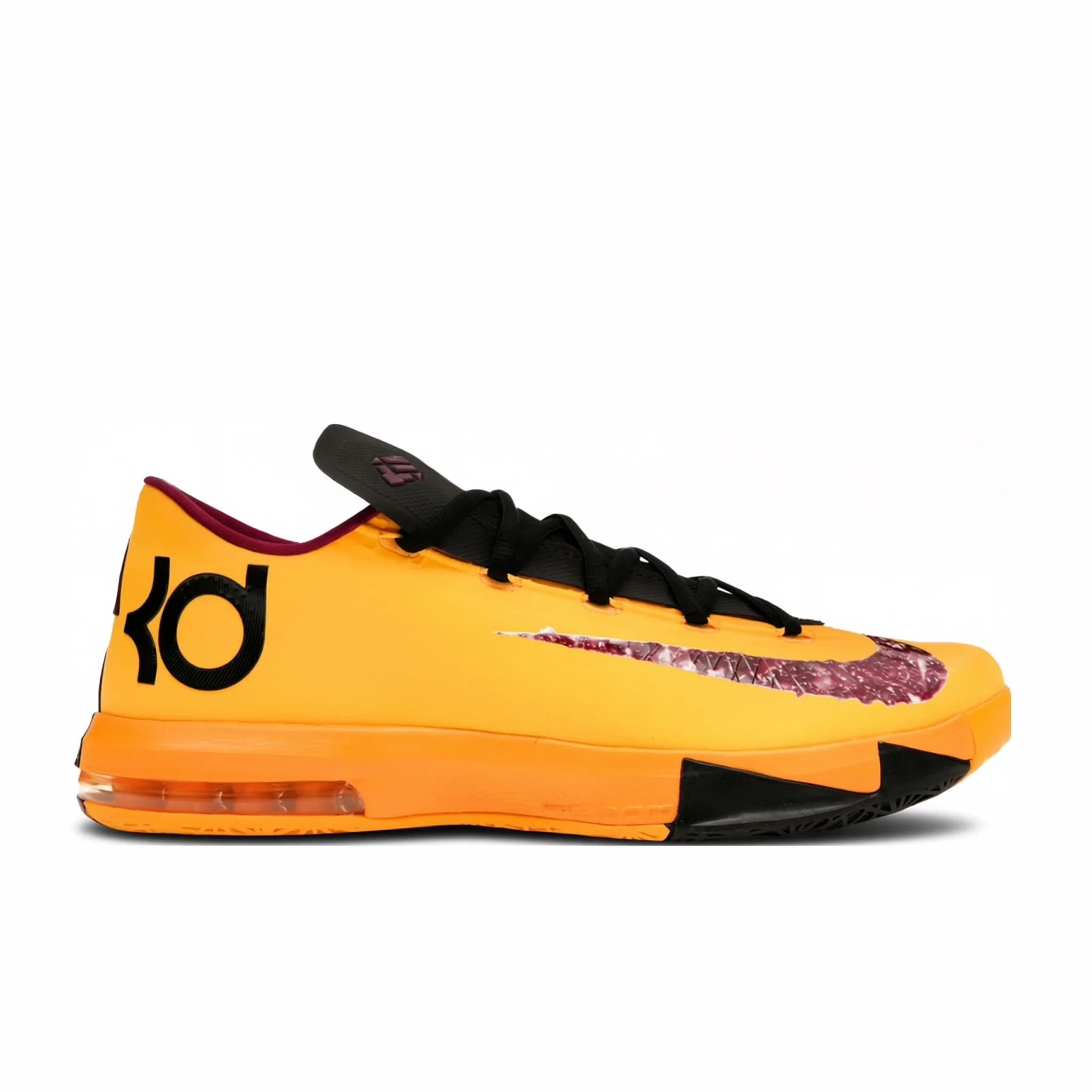 Nike Men's Zoom KD 6 "Peanut Butter & Jelly" (Laser Orange/Raspberry Red-Black)