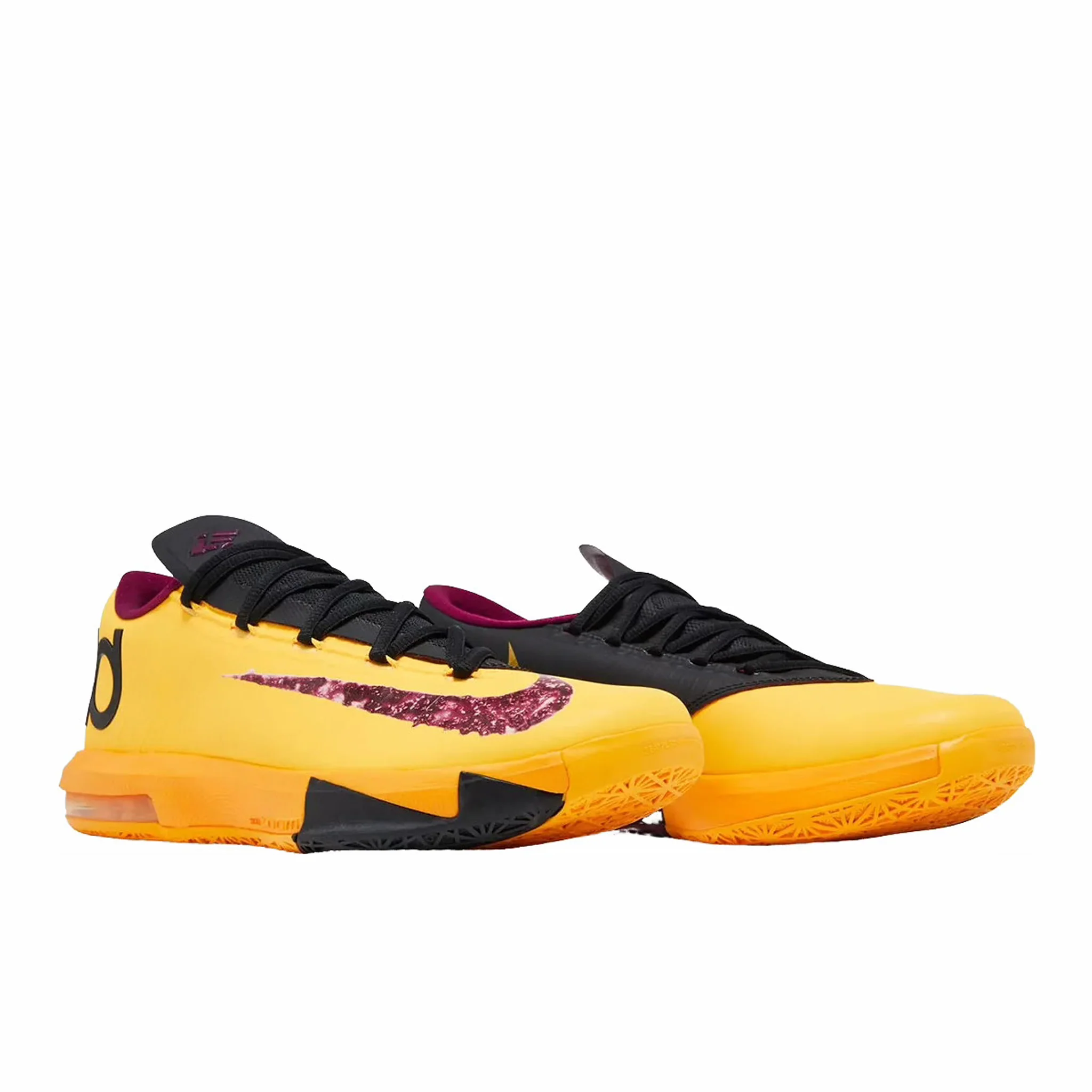 Nike Men's Zoom KD 6 "Peanut Butter & Jelly" (Laser Orange/Raspberry Red-Black) - Image 2