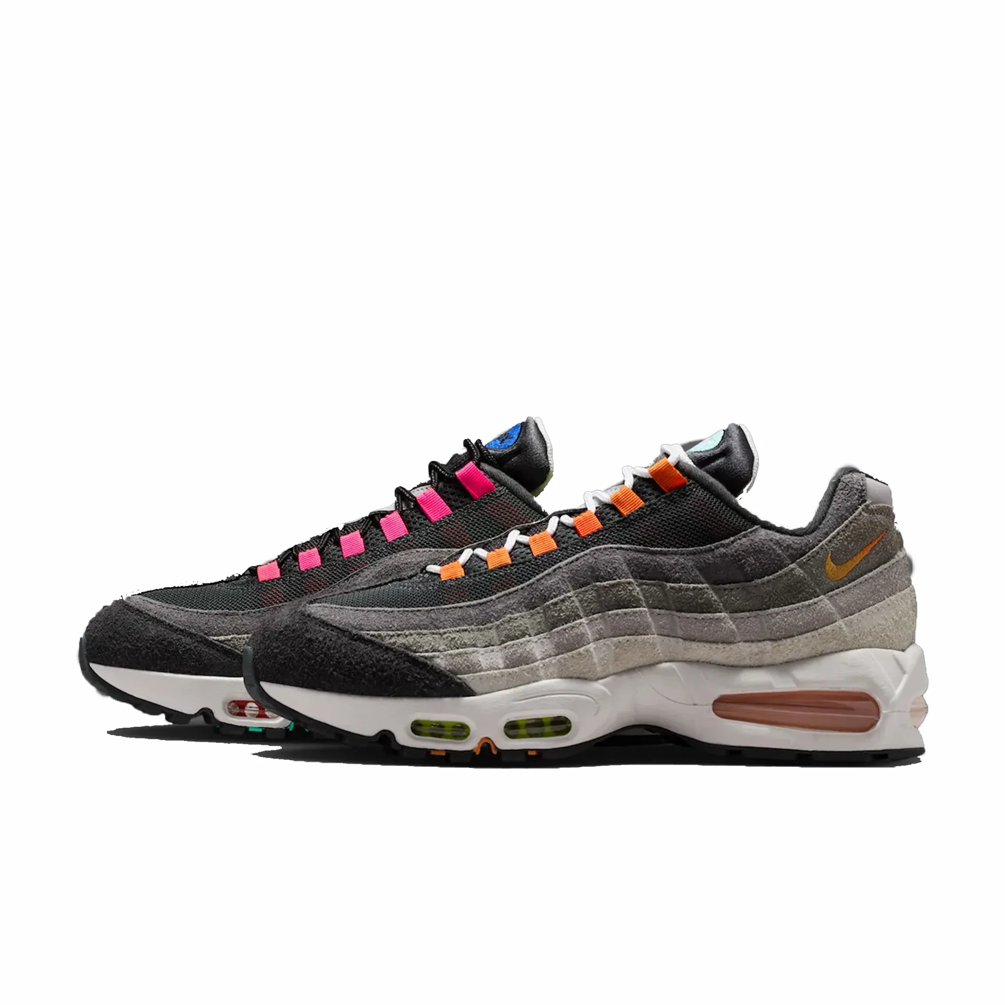 Nike Unisex Air Max 95 "Greedy" (Black/Volt-Team Orange) - Image 2