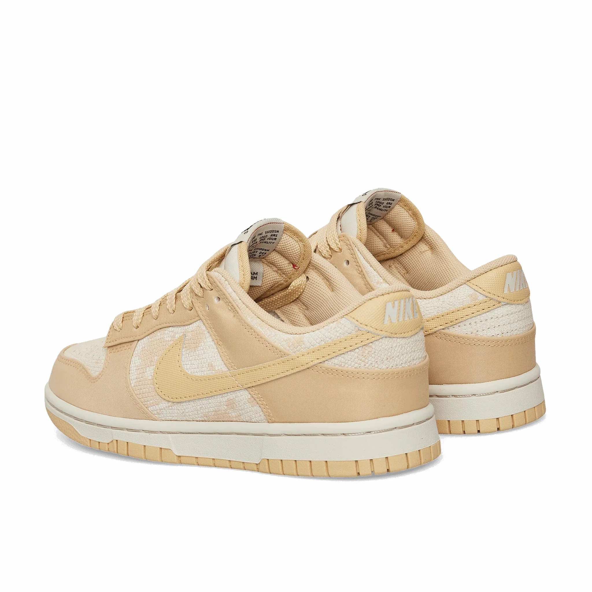 Nike Women's Dunk Low (Light Orewood Brown/Sesame-University Red) - Image 3