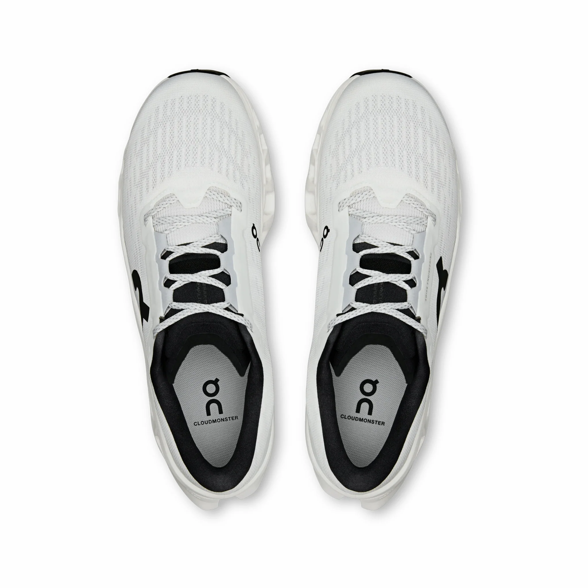 On Men's Cloudmonster 3 (White/White) - Image 4