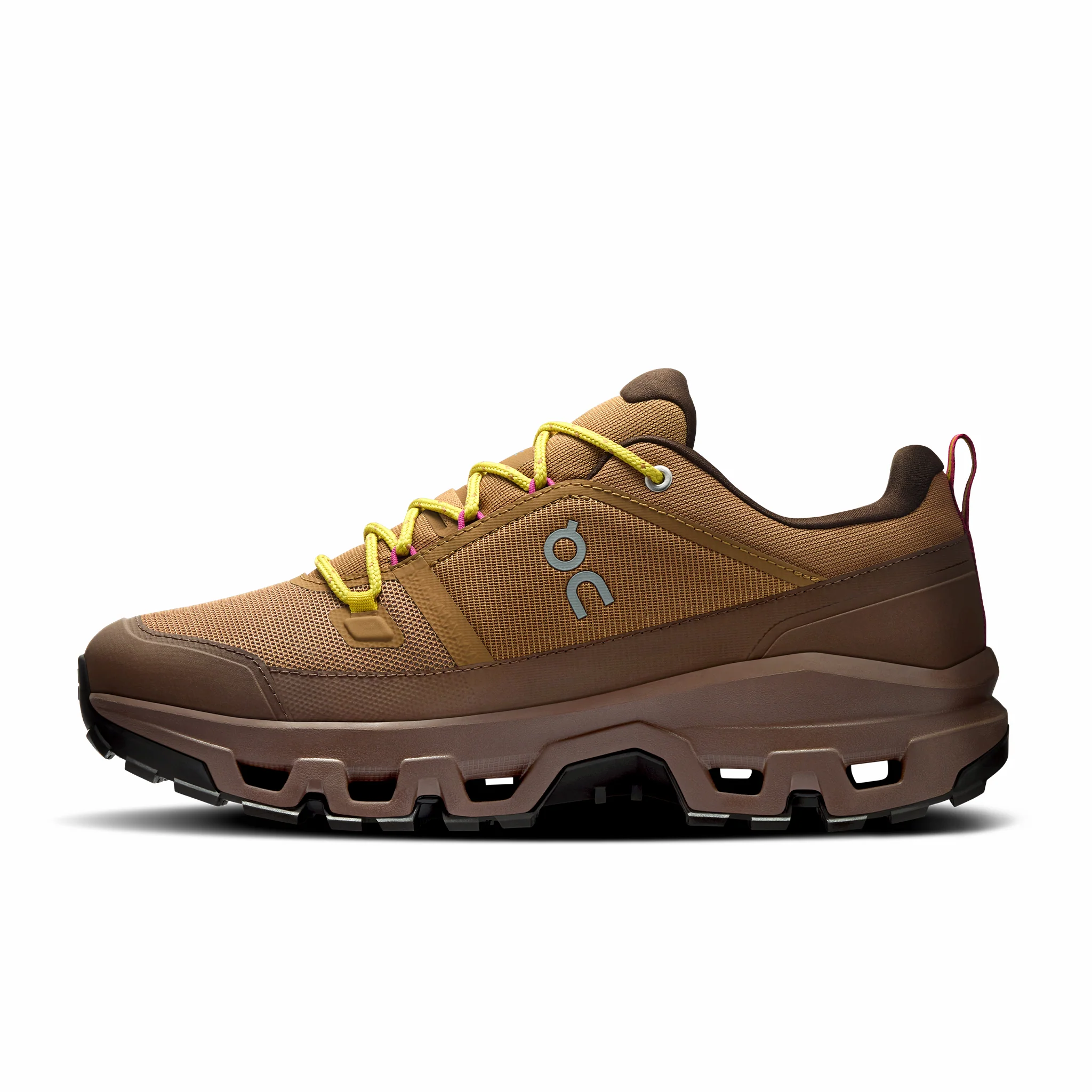 On x Sky High Farm Goods Men's Cloudrock Low WP (Sphinx/Chestnut) - Image 2
