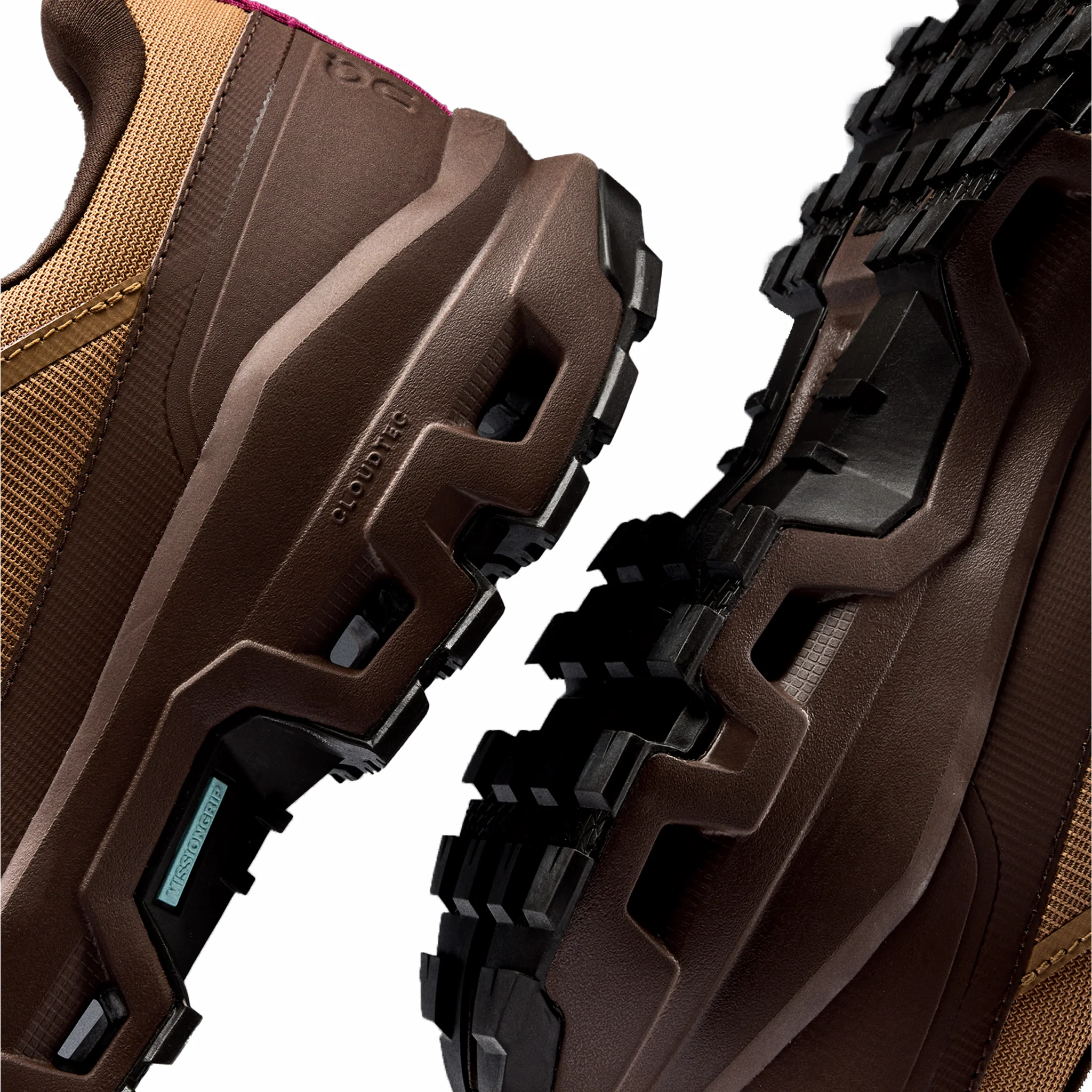 On x Sky High Farm Goods Men's Cloudrock Low WP (Sphinx/Chestnut) - Image 6