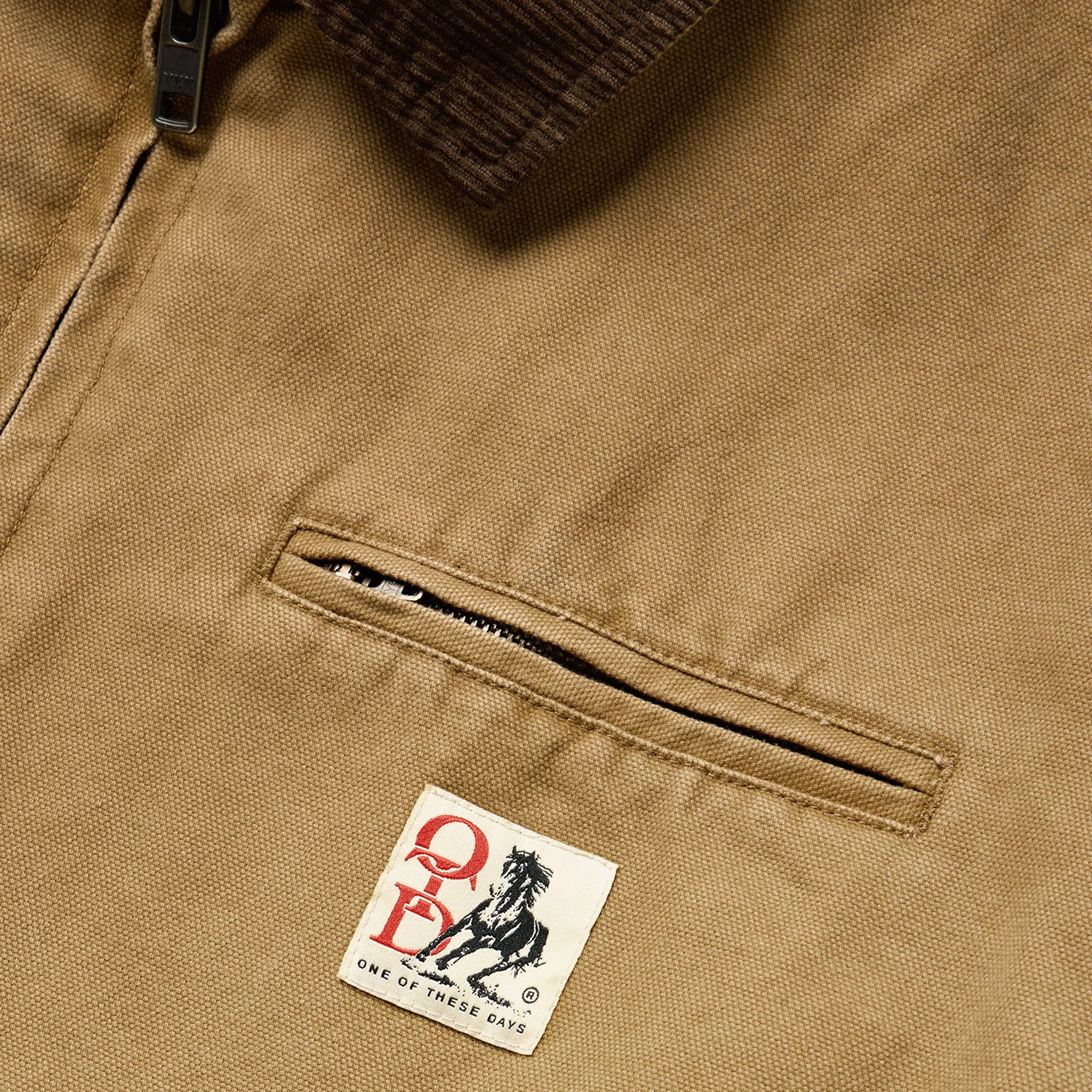 One Of These Days Canvas Prairie Jacket (Tan) - Image 5