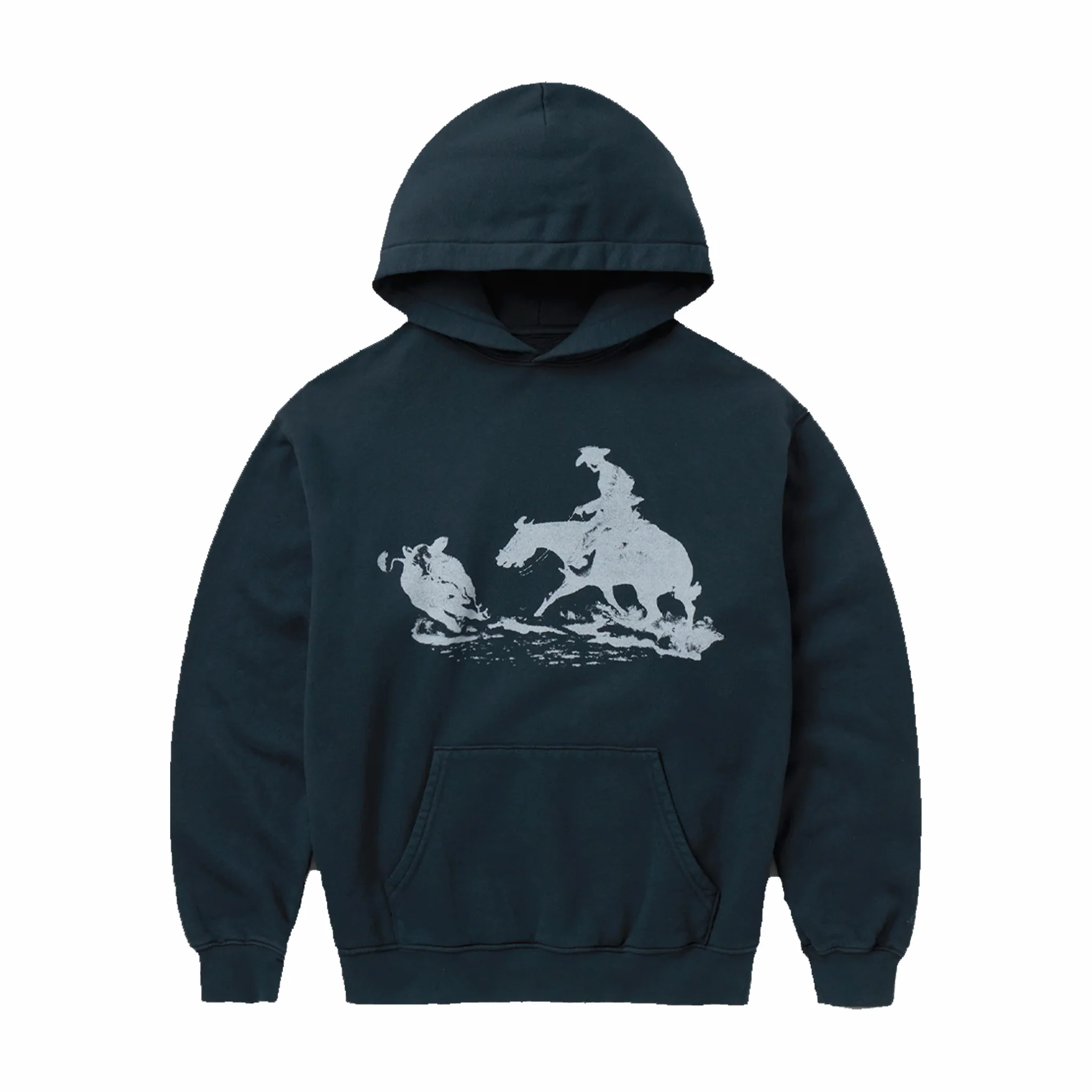 One Of These Days Driftin' Back Hooded Sweatshirt (Hard Washed Black)