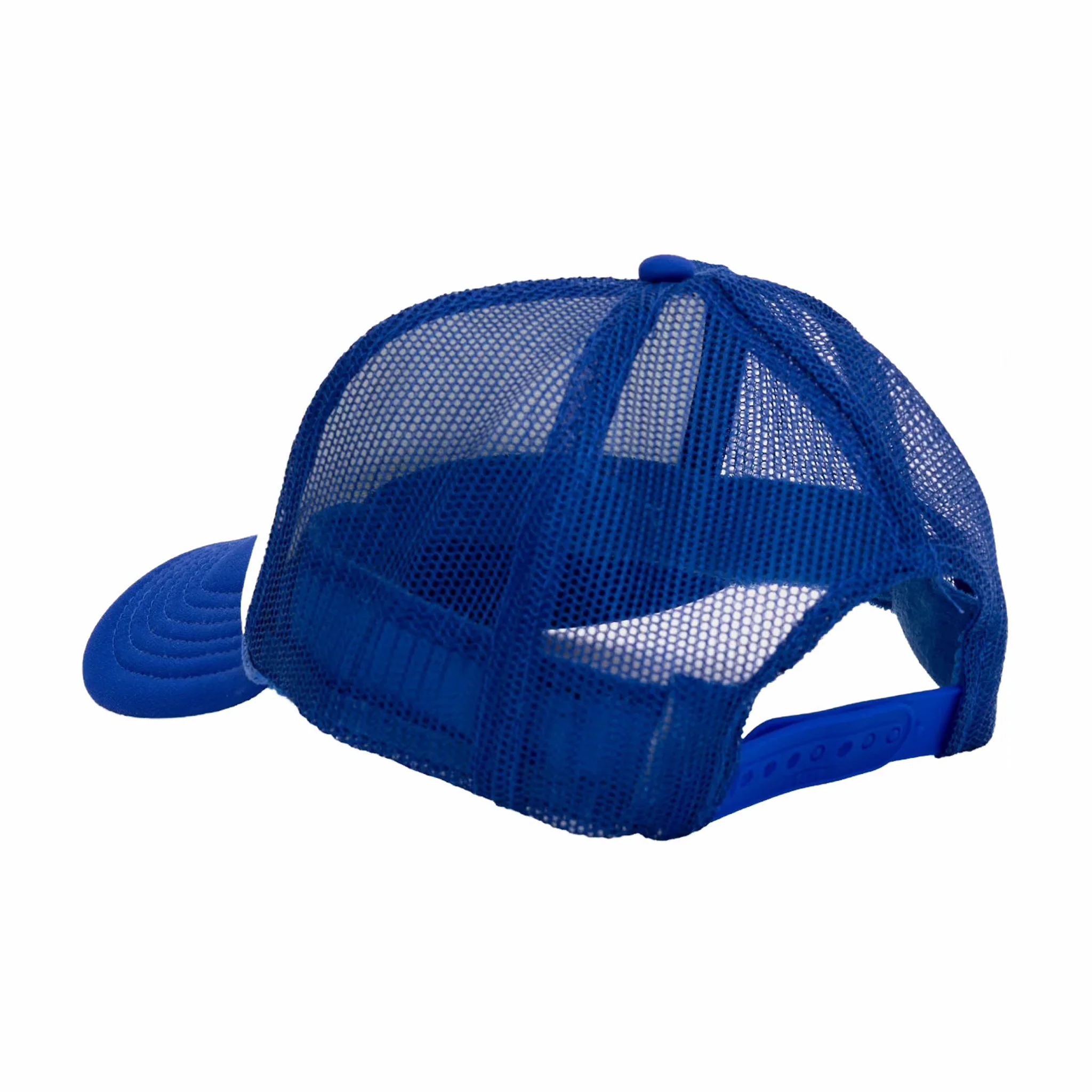 One Of These Days Lost Highway Foam Trucker Hat (Royal Blue/White) - Image 2