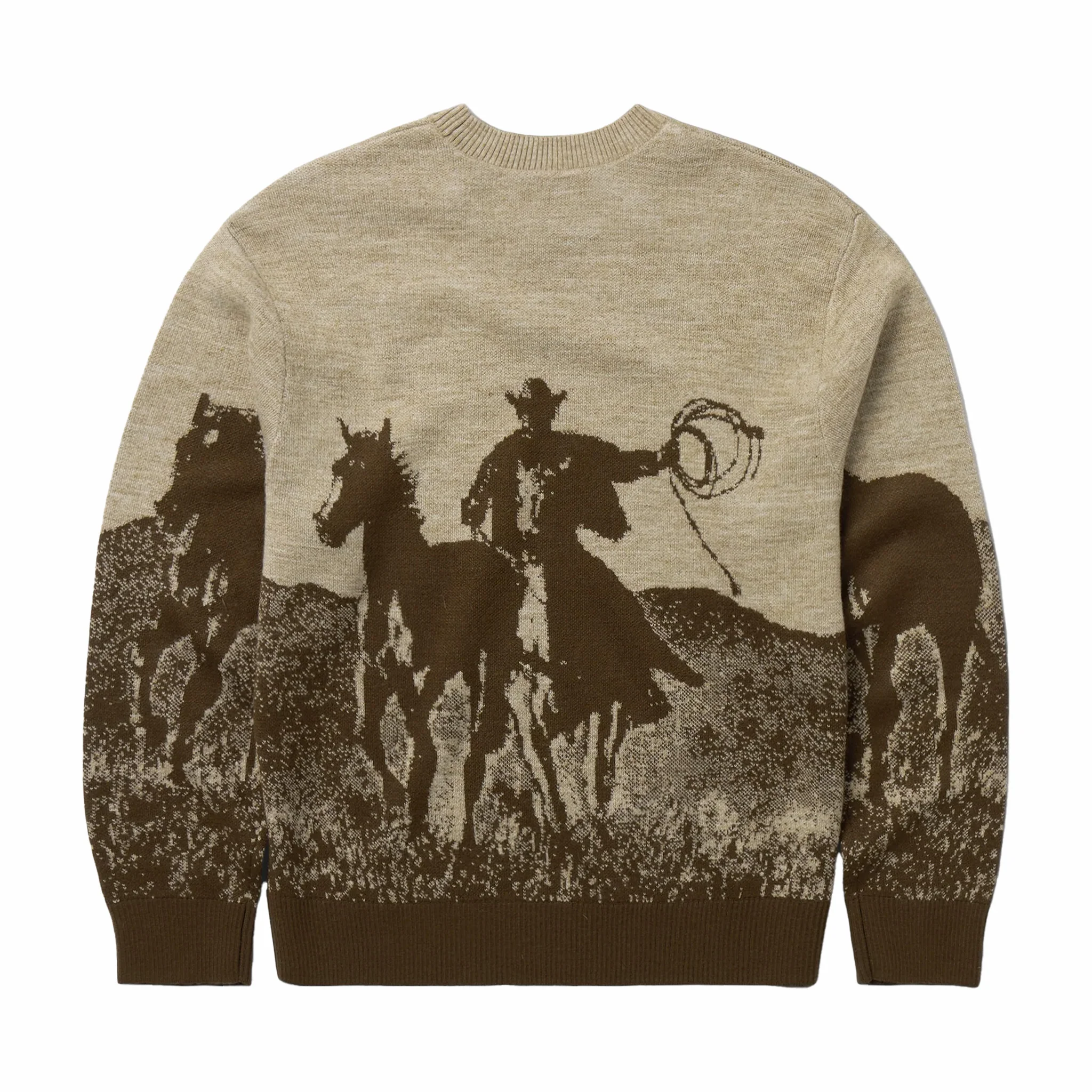One Of These Days Spirit Of The Planes Knit Sweater (Brown) - Image 2