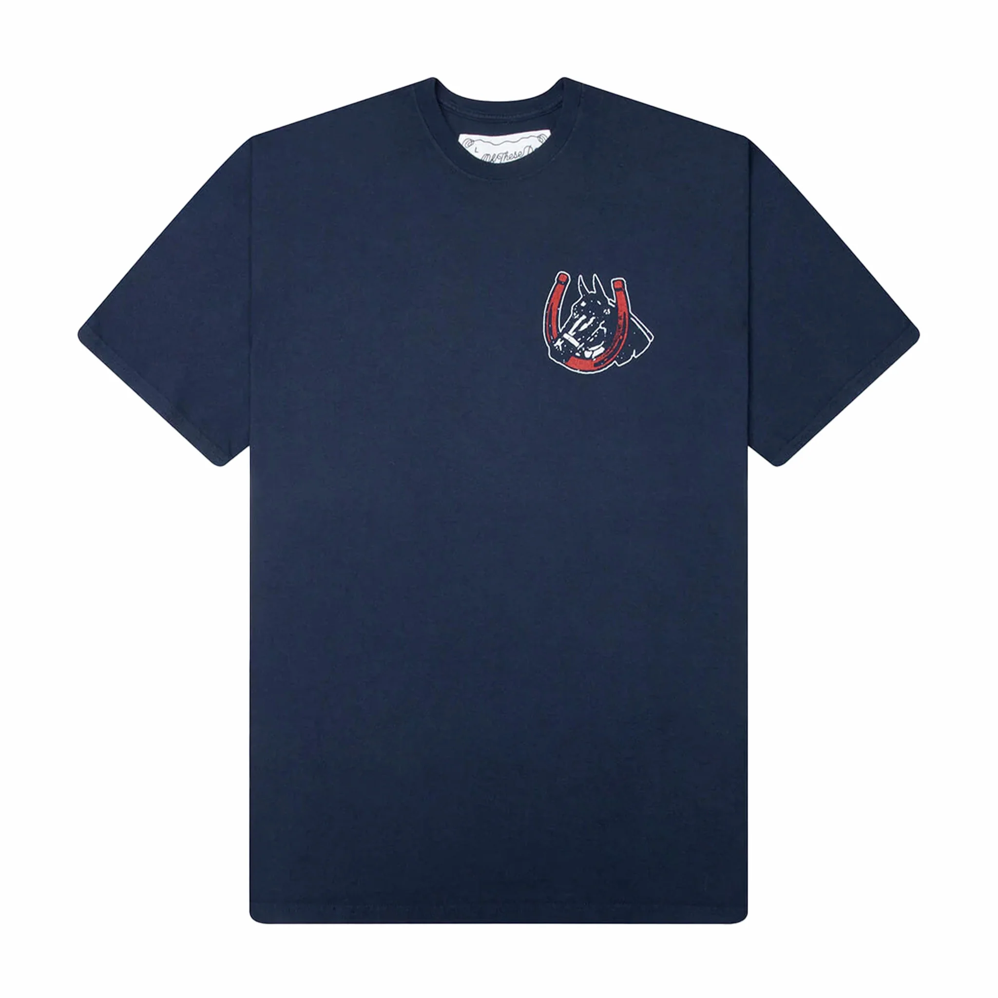 One Of These Days Valley Riders T-Shirt (Sun Faded Washed Navy)