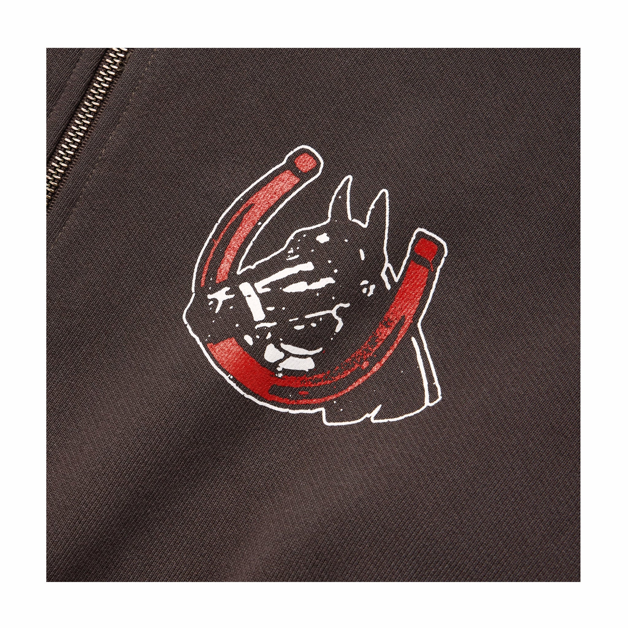 One Of These Days Valley Riders Zip Hoodie (Sun Faded Washed Brown) - Image 3