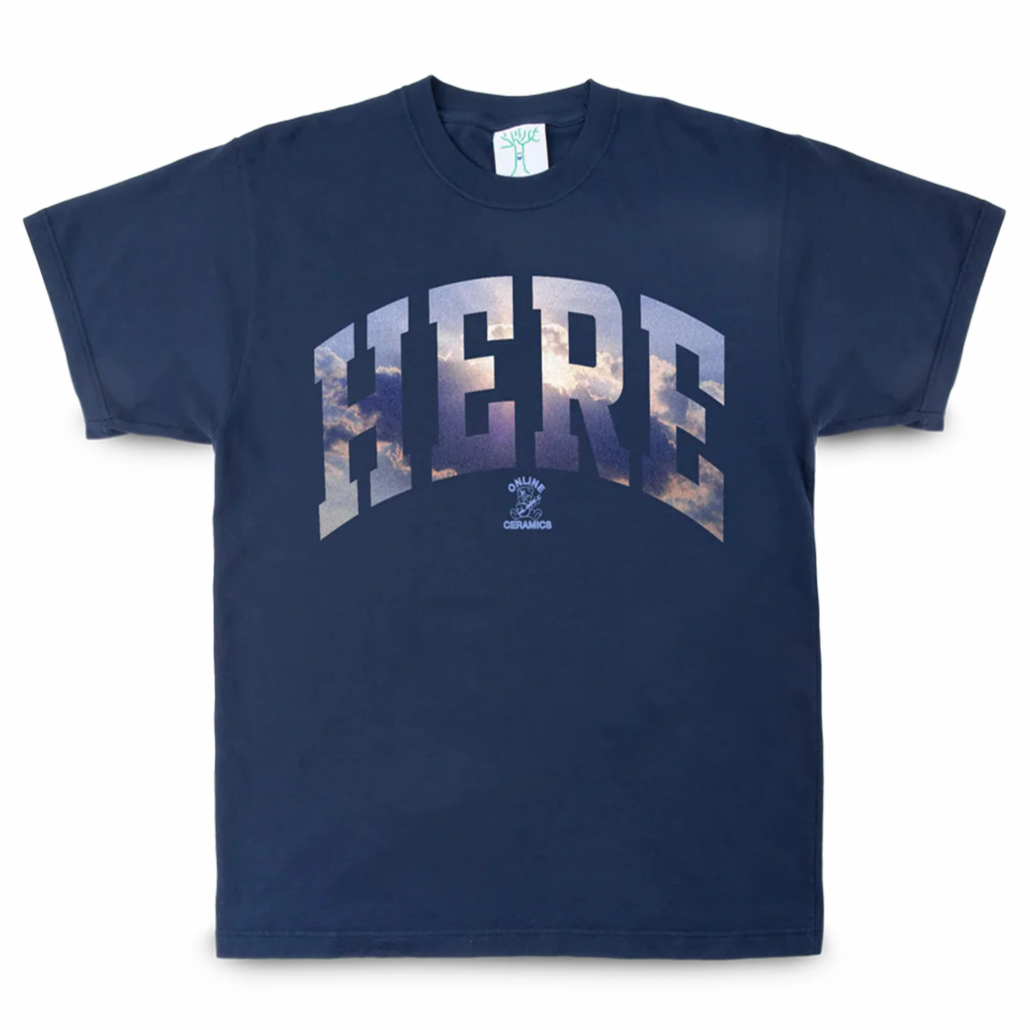 Online Ceramics Here Sky Navy T-Shirt (Navy)