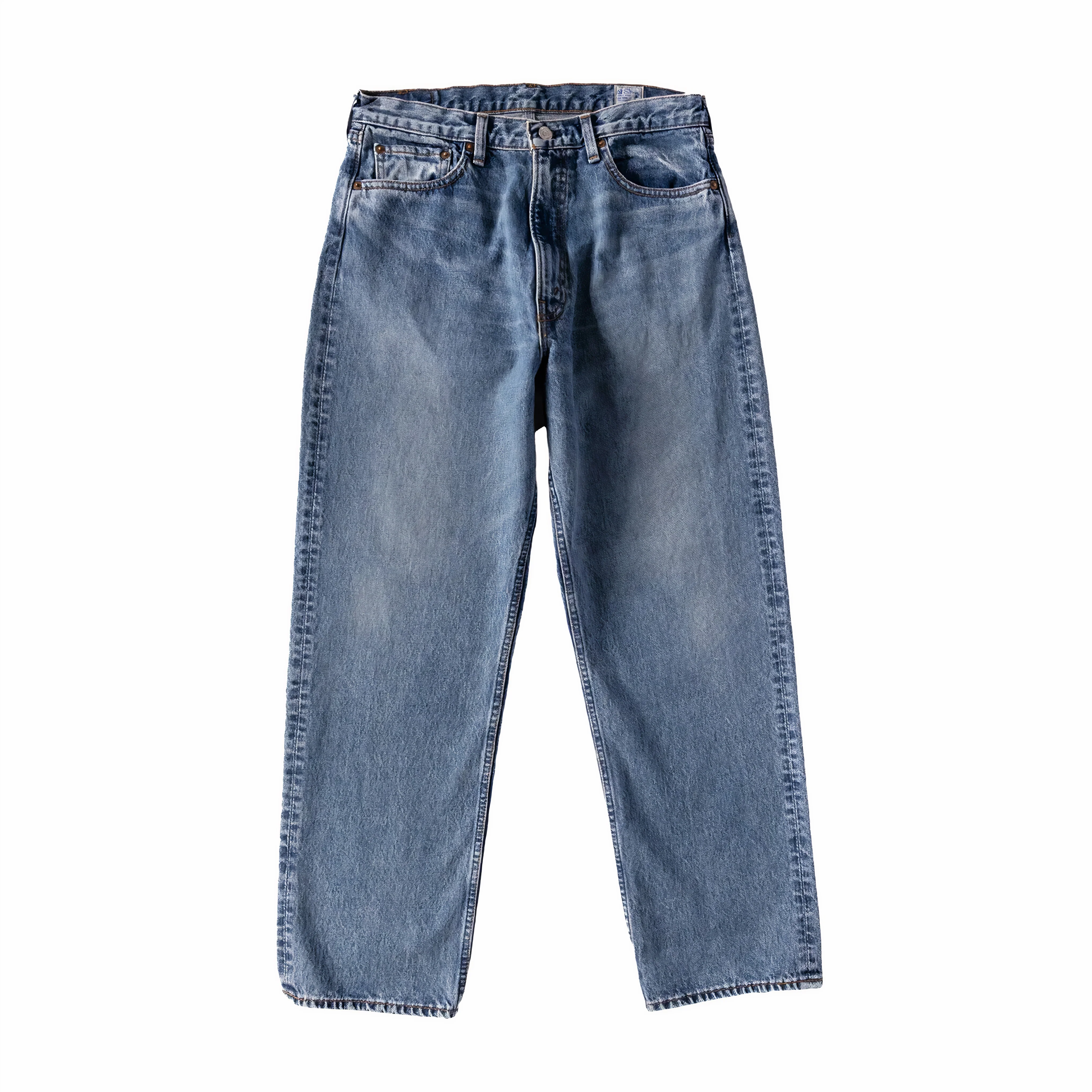 OrSlow 100 Super Dad's Denim - Used Wash (Blue)