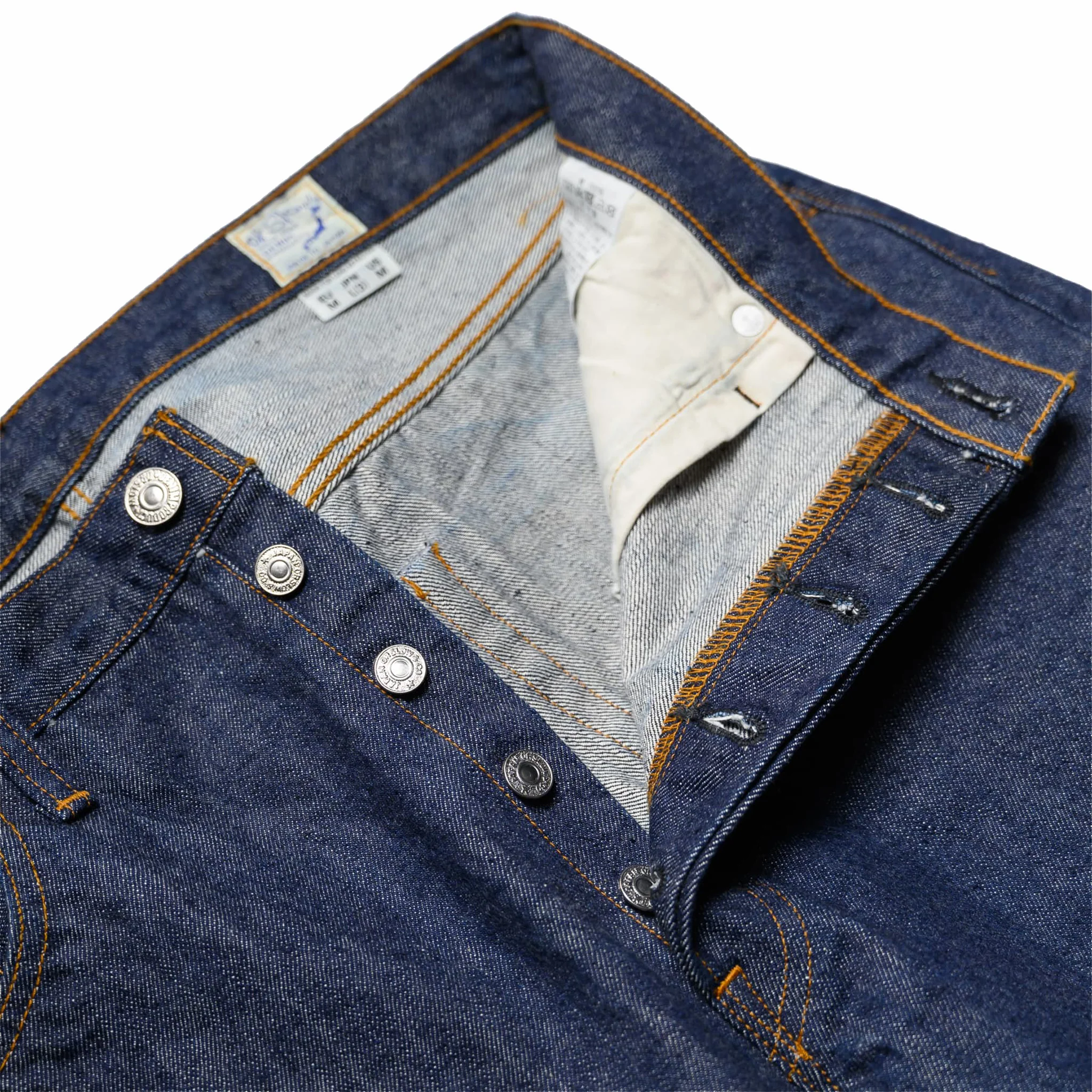 OrSlow Model 66 1966's Denim Pants - Standard Fit (One Wash) - Image 4