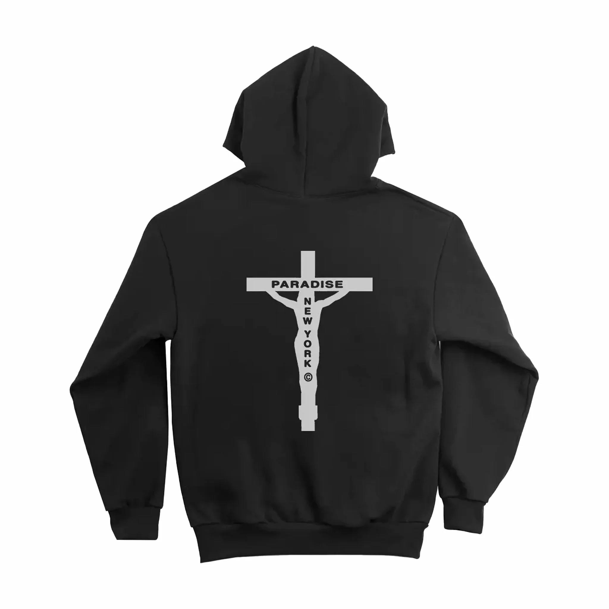 Paradise NYC Shattered Logo Hoodie (Black) - Image 2