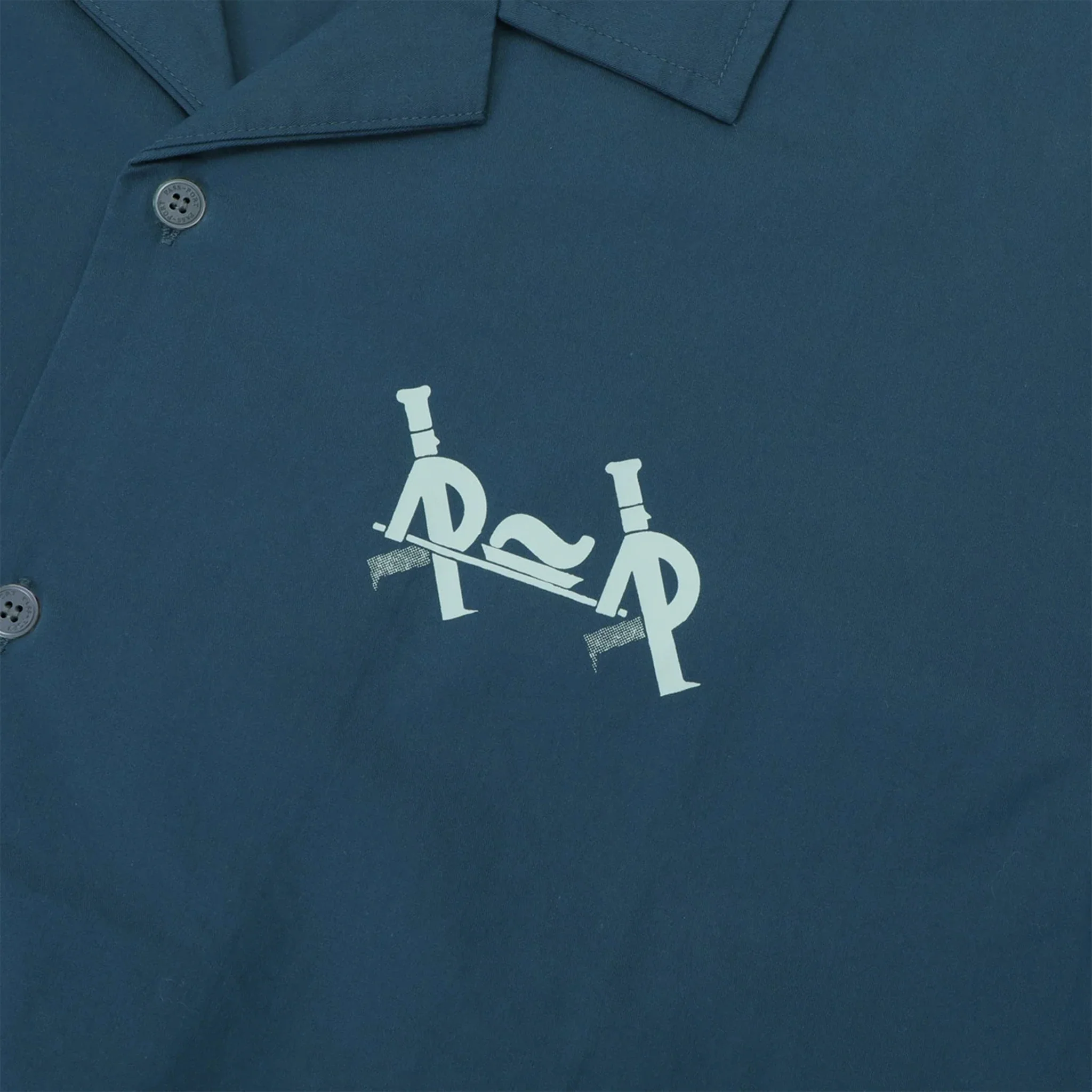 Pass~Port Lounge Service Leagues Shirt (Teal) - Image 4