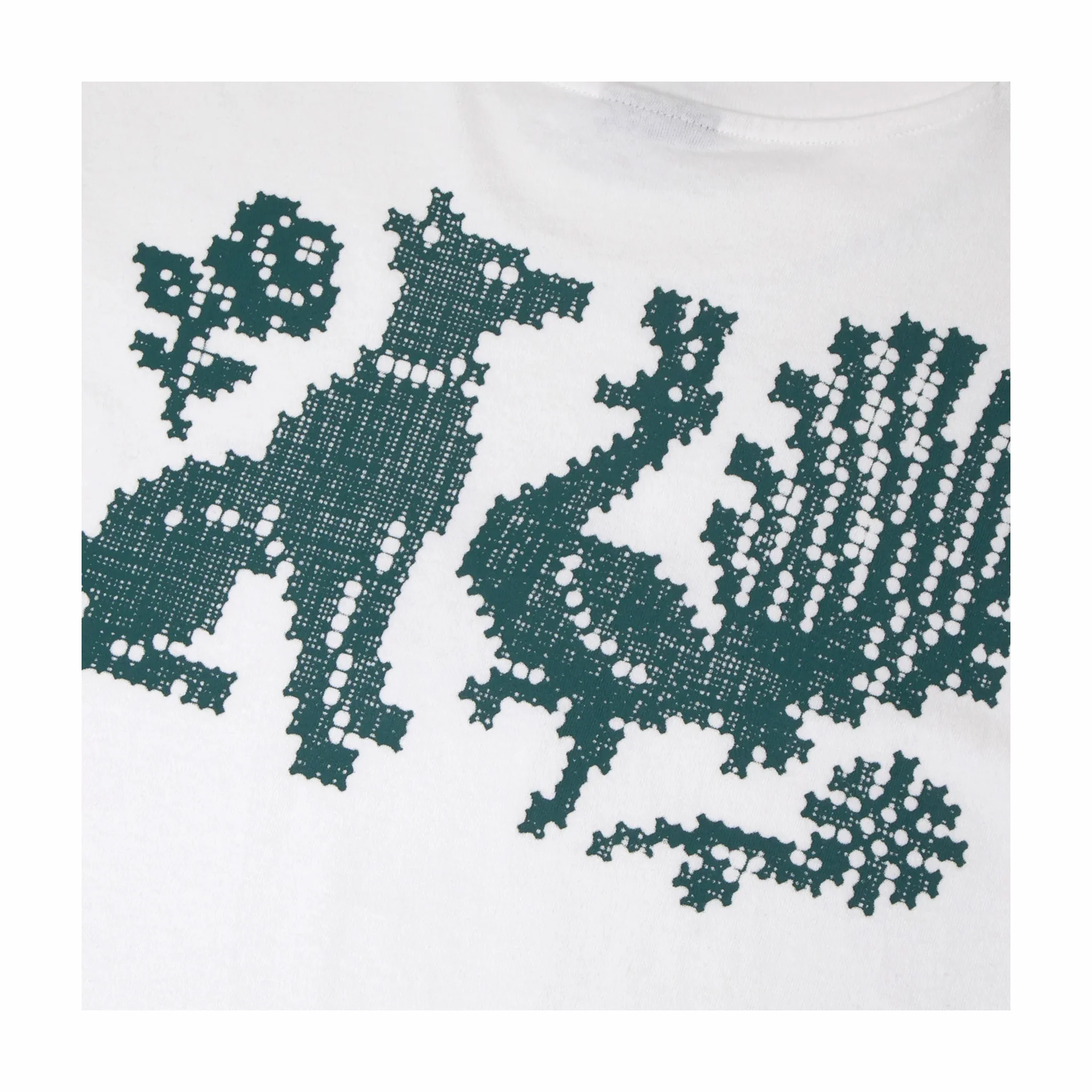 Pass~Port Needlework Tee (White) - Image 4