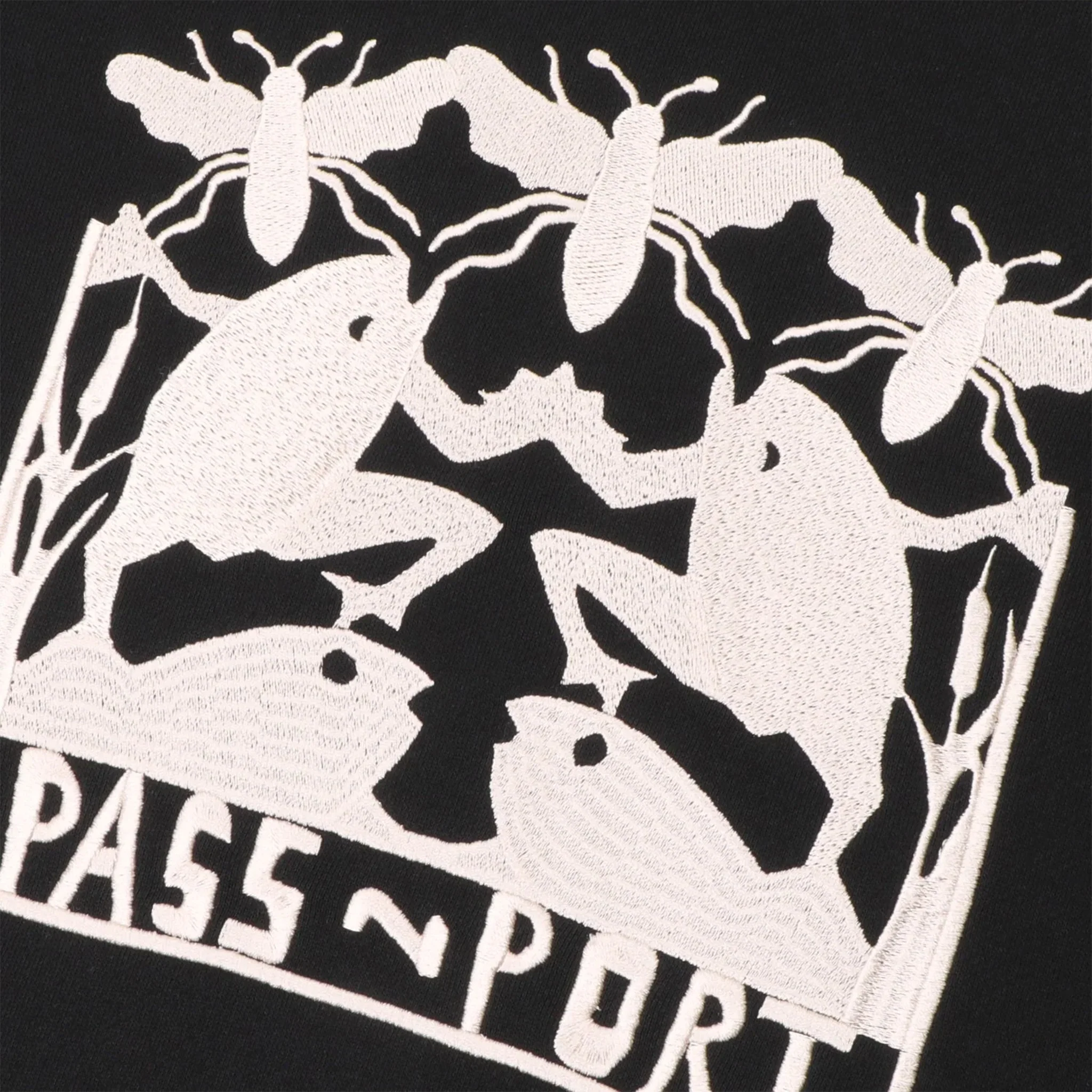 Pass~Port Scissorcraft Sweater (Black) - Image 2