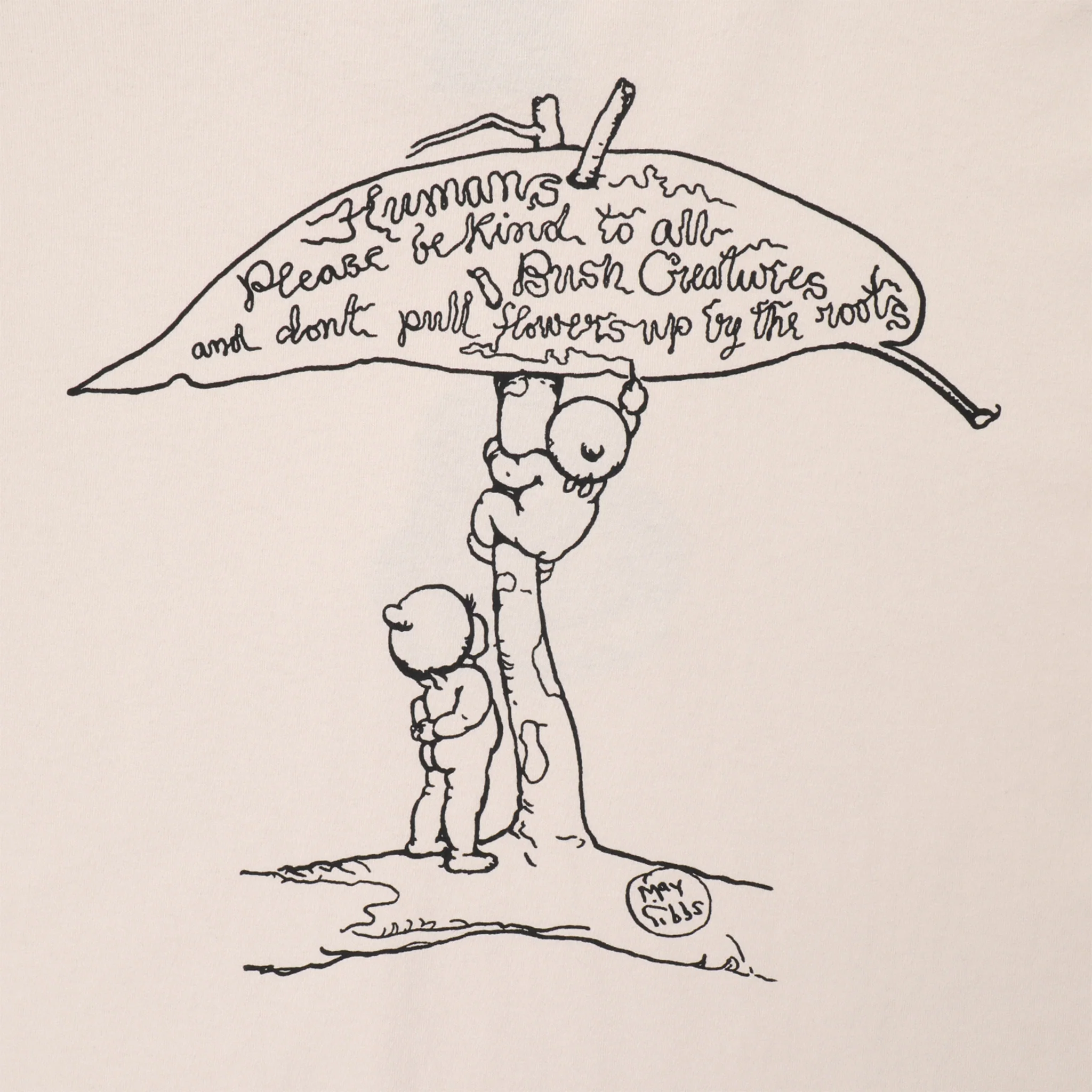 Pass~Port x May Gibbs Be Kind Tee (Natural) - Image 5