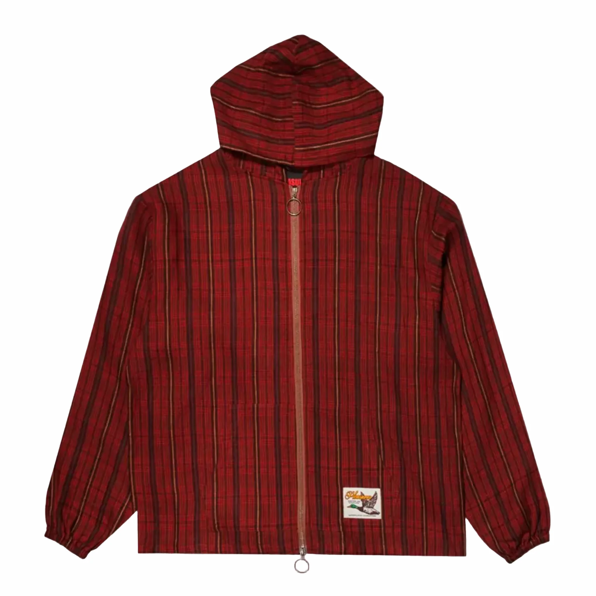 Pleasures Mallard Poncho Hoodie (Red)
