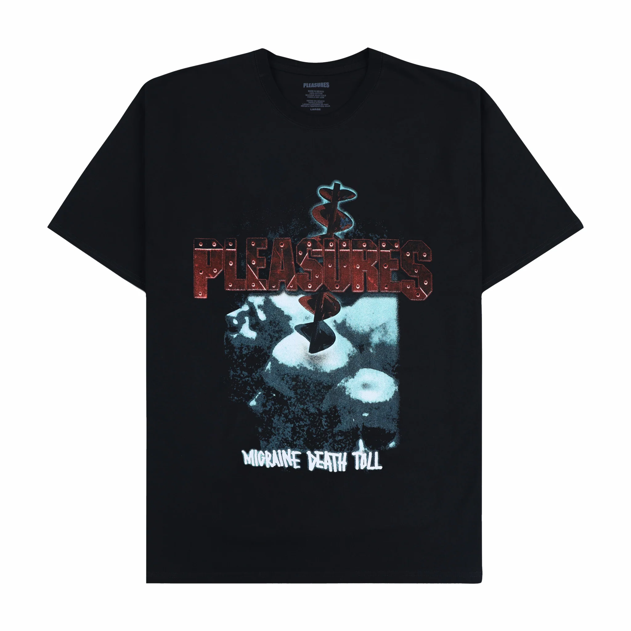 Pleasures Migraine T-Shirt (Black Edge)