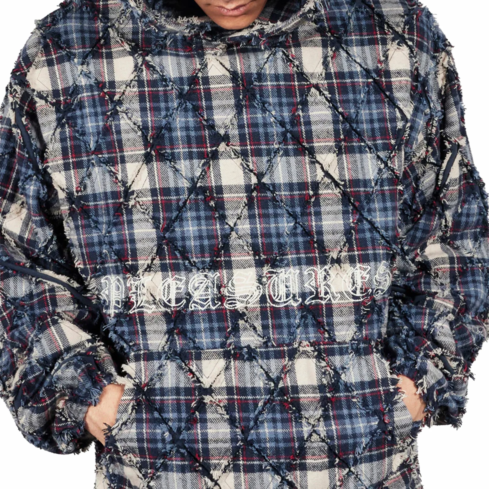 Pleasures Mystic Poncho Hoodie (Navy) - Image 4