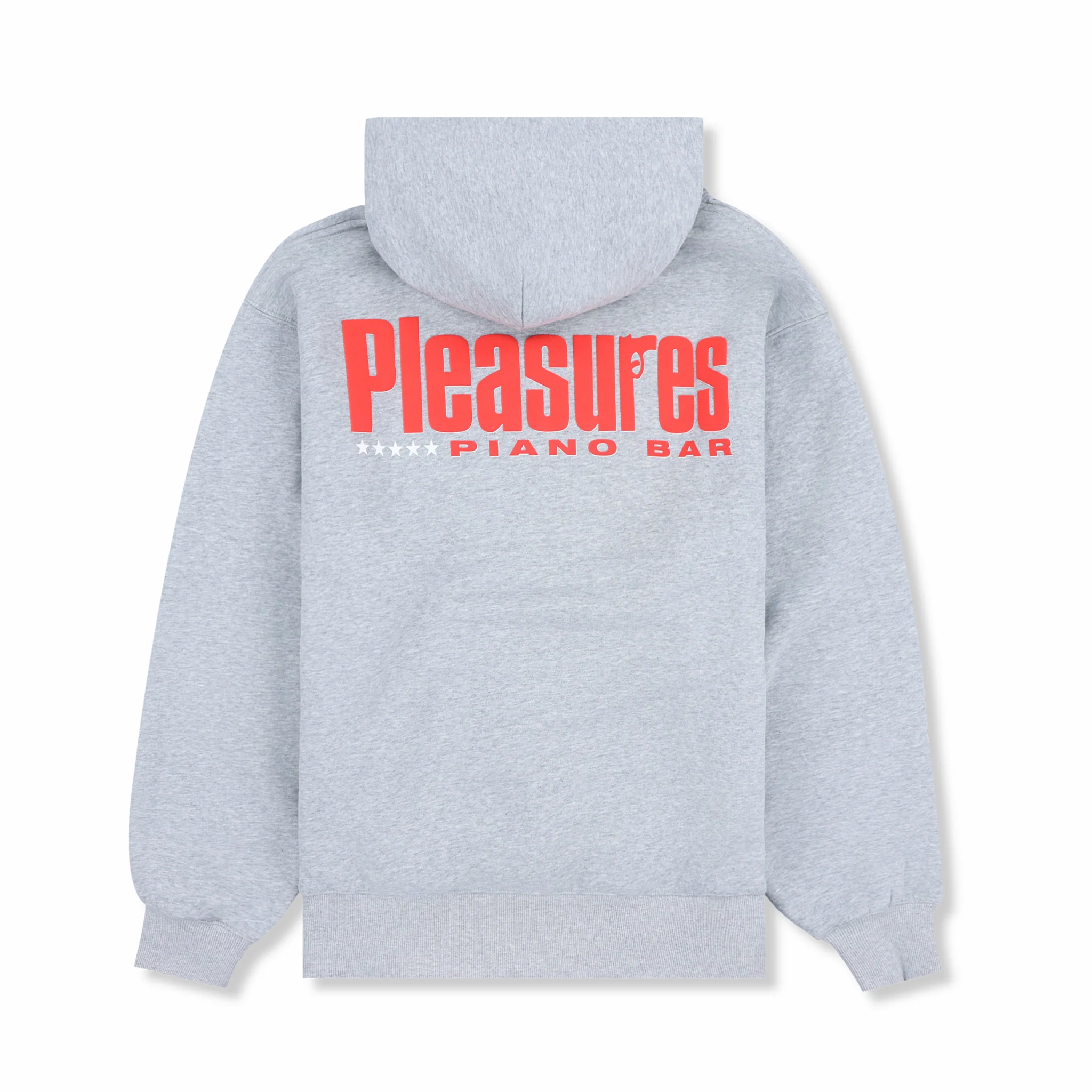 Pleasures Piano Bar Hoodie (Heather Grey) - Image 2