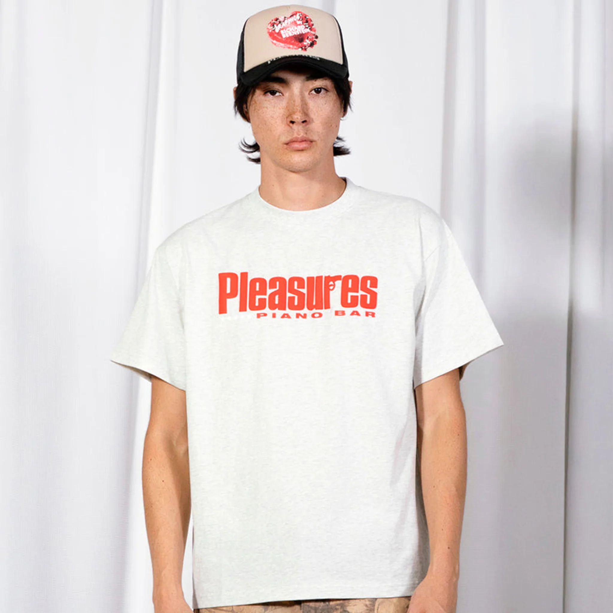 Pleasures Piano Bar T-Shirt (Heather) - Image 2
