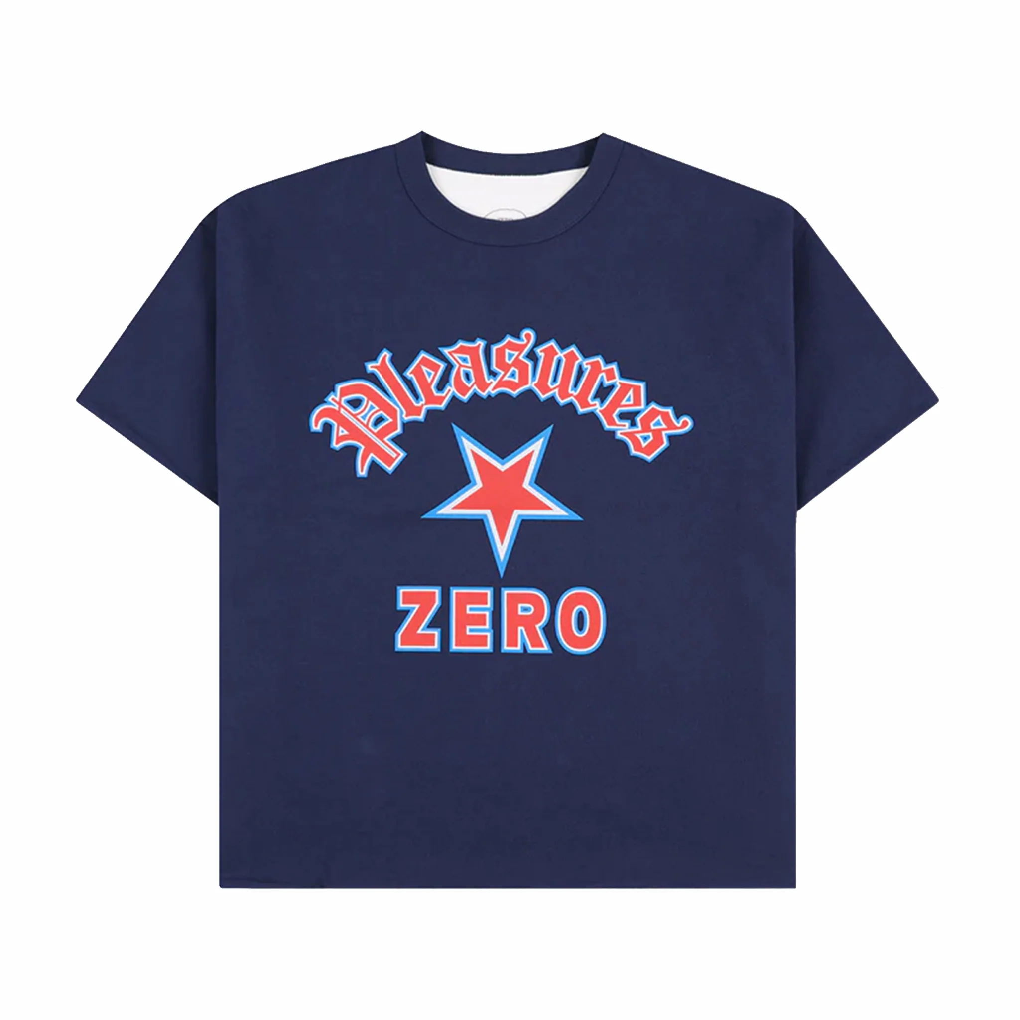 Pleasures Stars Reversible T-Shirt (Navy)