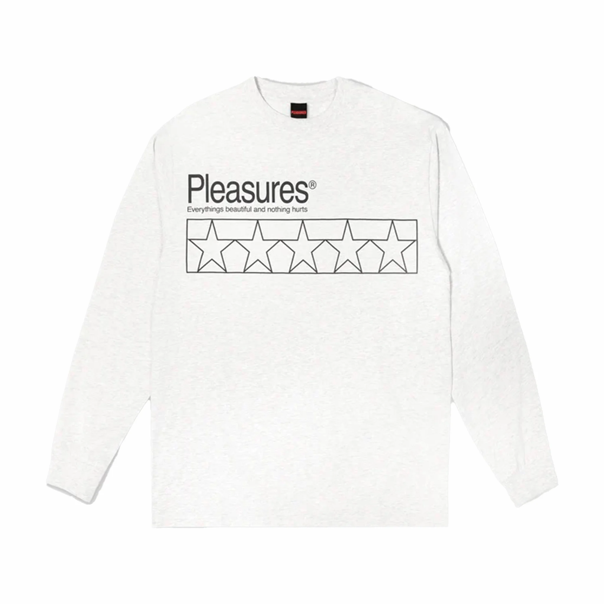 Pleasures Supplements Long Sleeve T-Shirt (Heather)