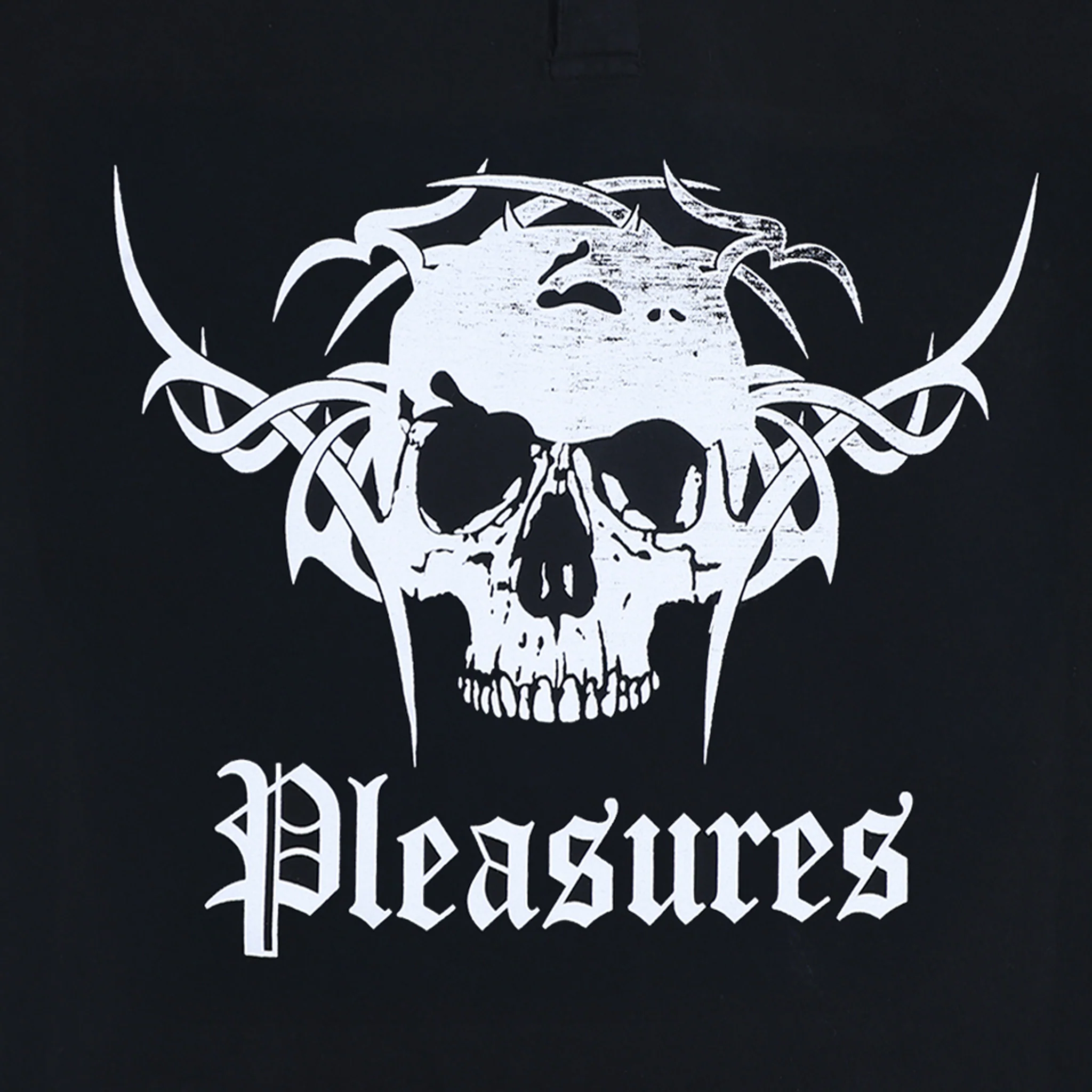 Pleasures Tradition Polo Shirt (Black) - Image 2