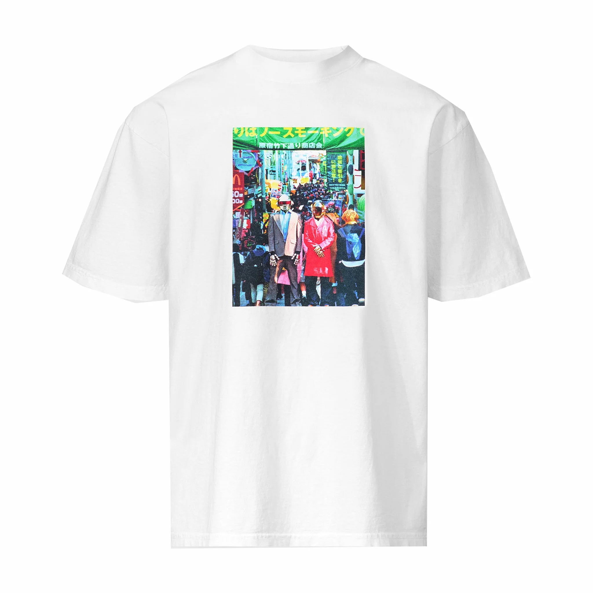 Pleasures x Daft Punk Harajuku T-Shirt (White)